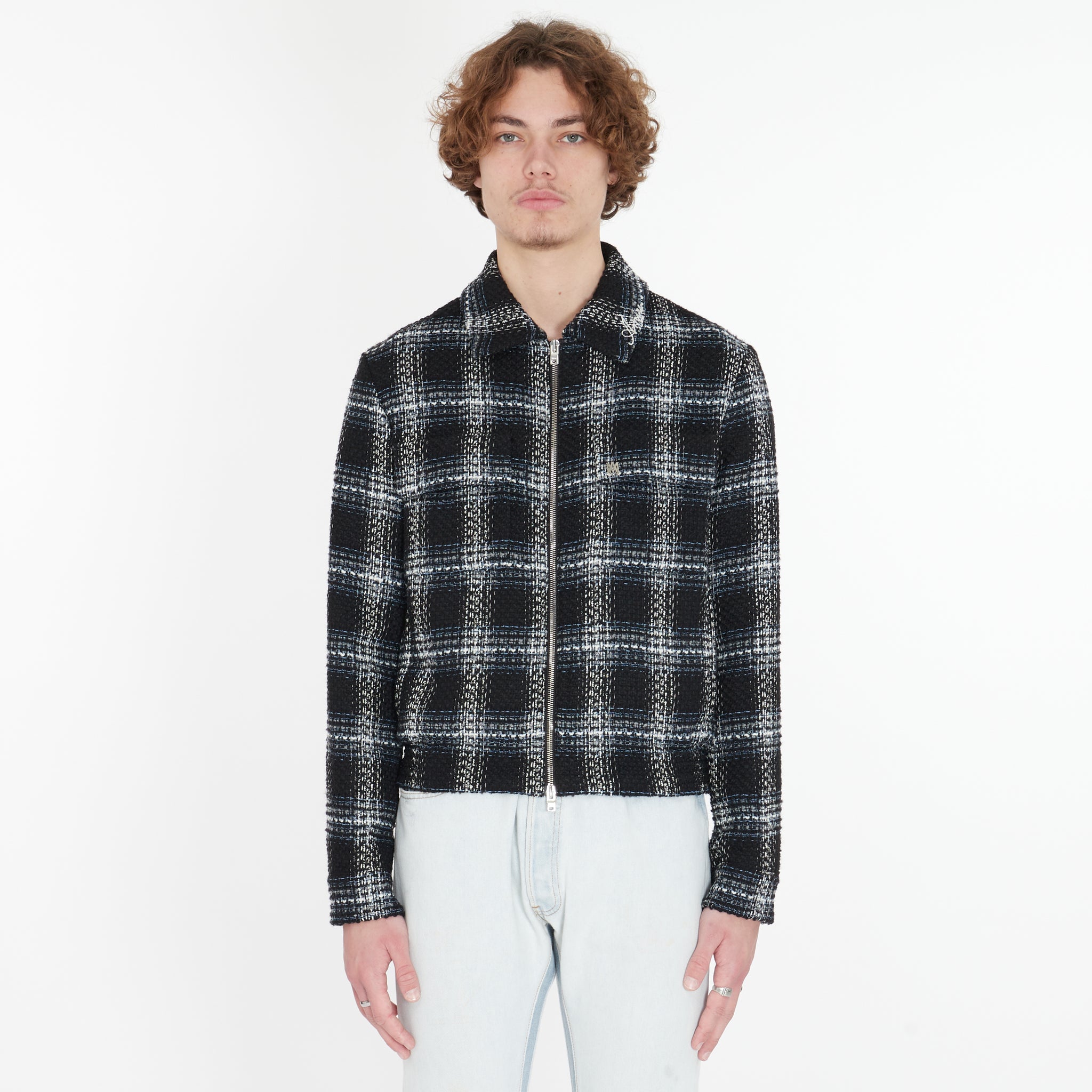 Veste en Laine Check