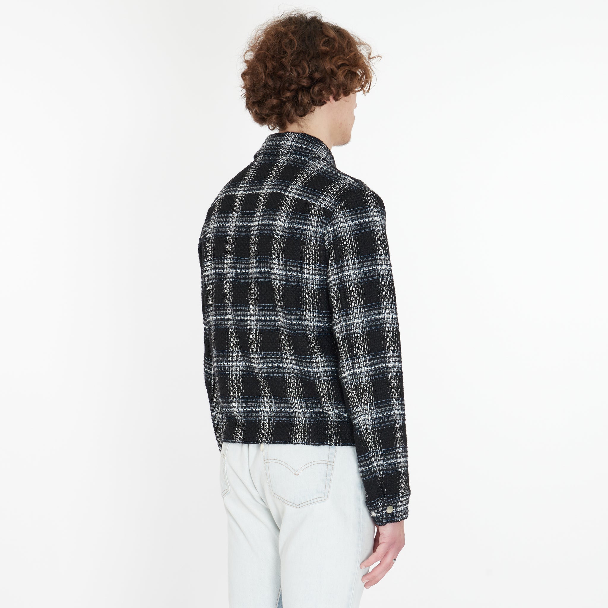 Veste en Laine Check
