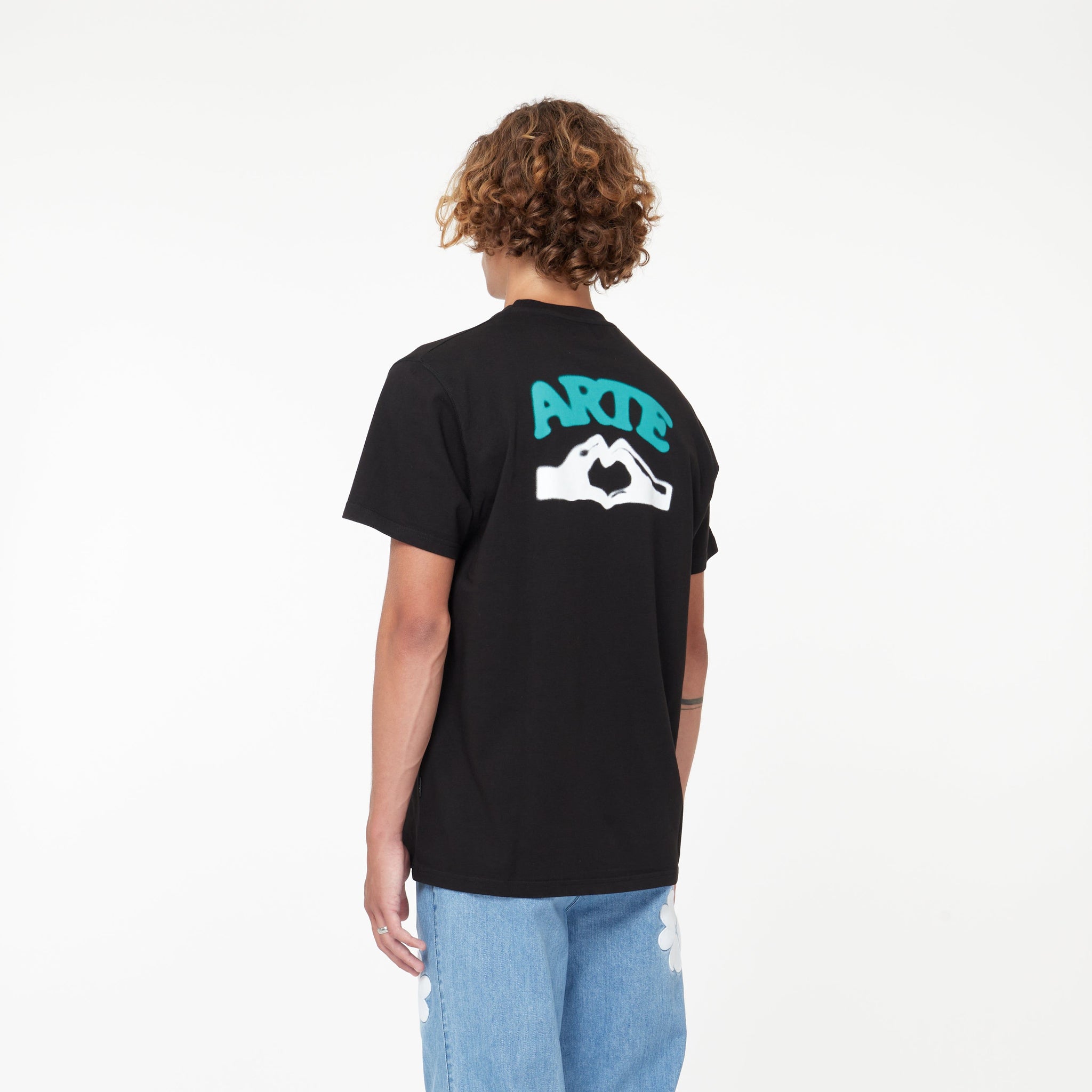 T-shirt Spray Noir - Lesthete arte