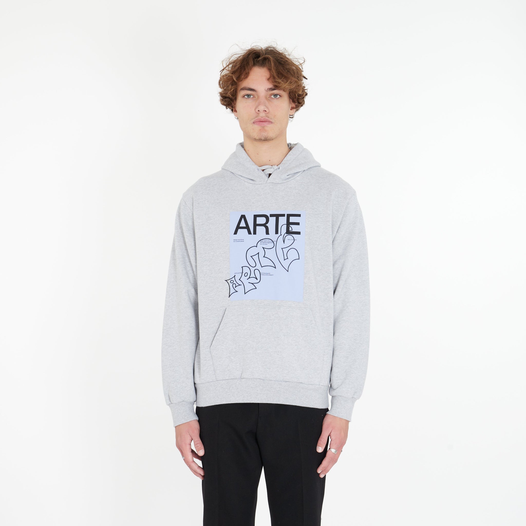Hoodie Harris Blue - Lesthete arte
