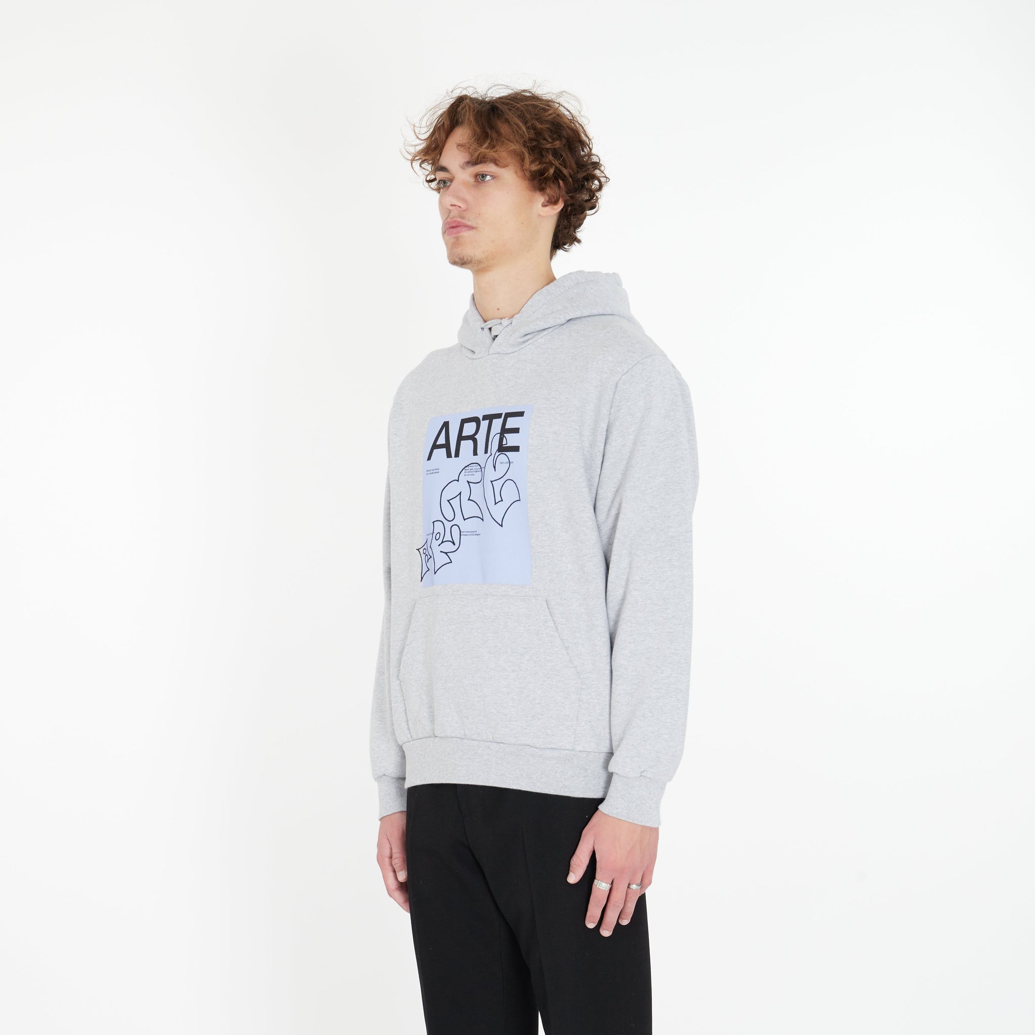 Hoodie Harris Blue - Lesthete arte