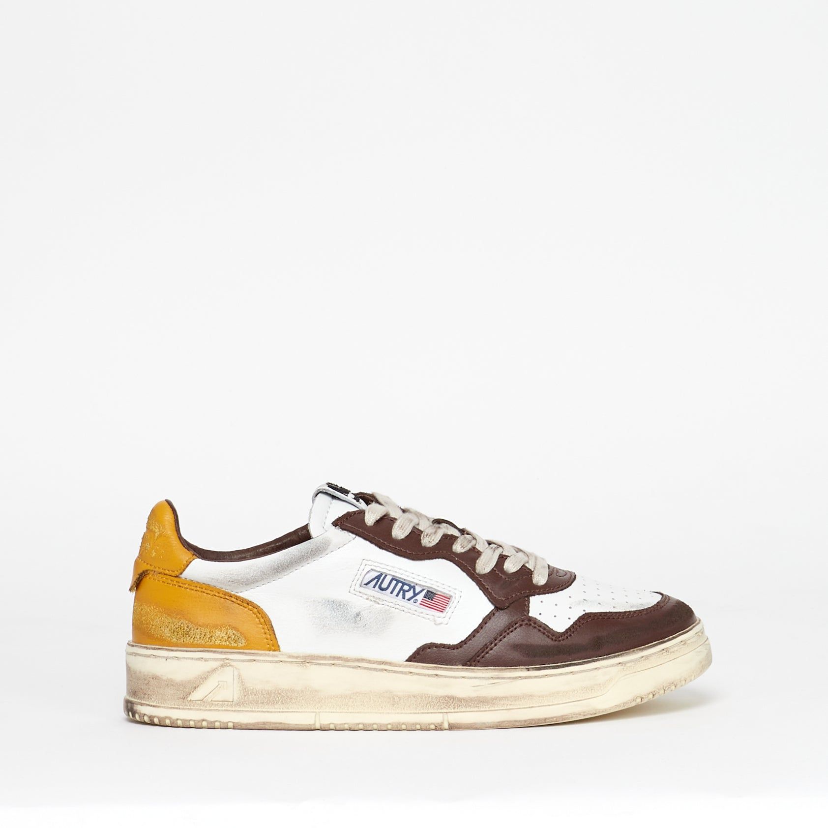 Sneaker Medalist Low Super Vintage Jaune - Lesthete autry