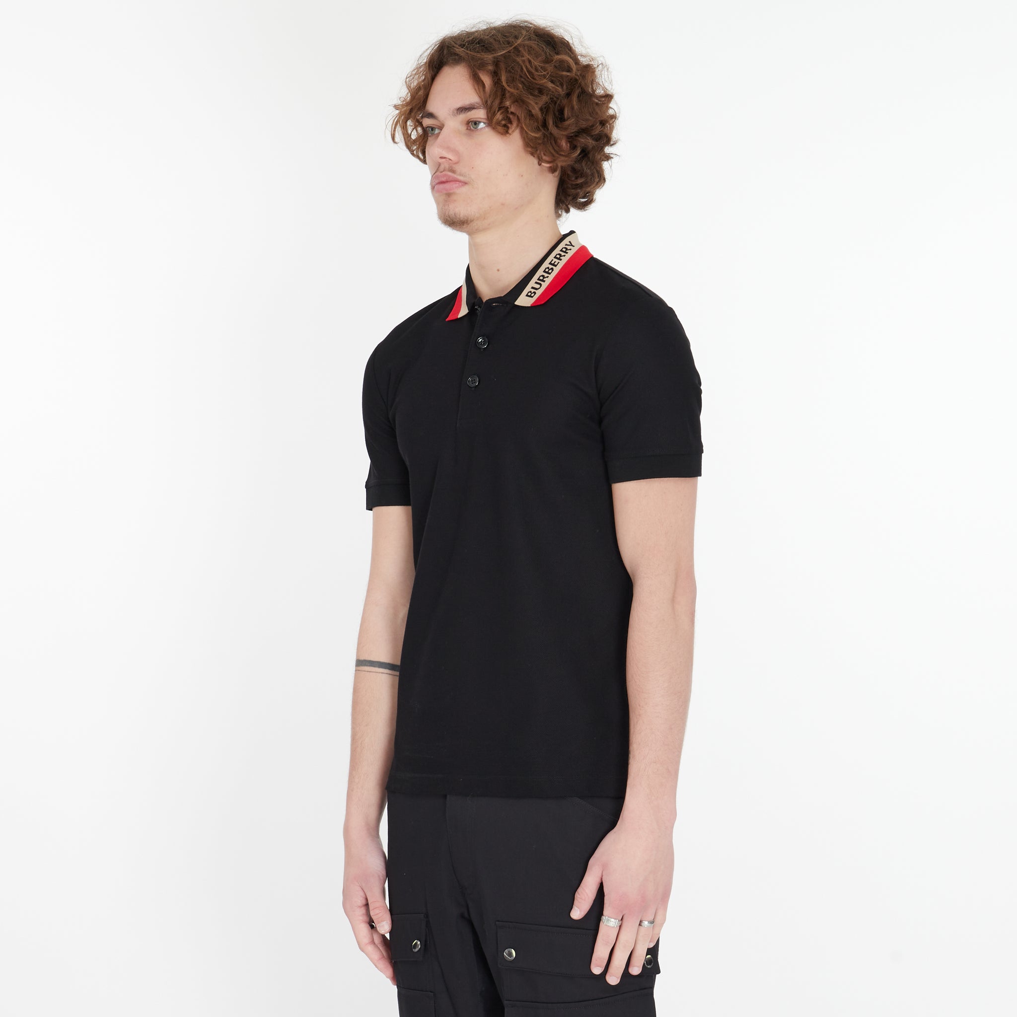 Polo Burberry à Logo