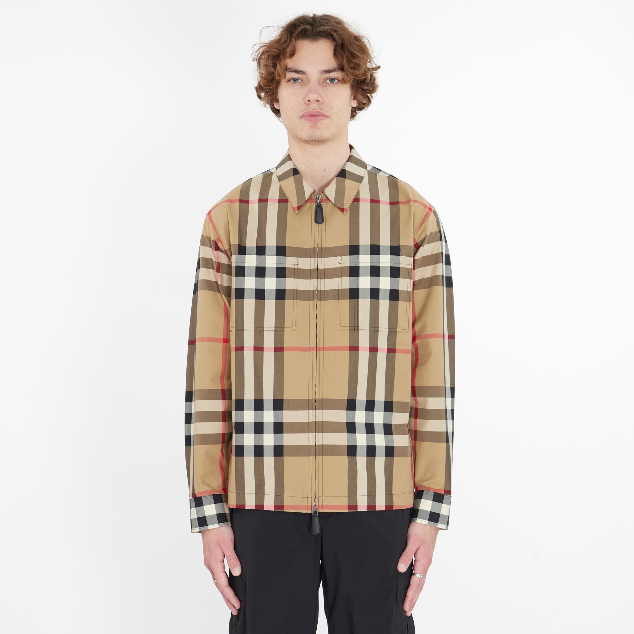 Chemise Burberry à Zip Willmoore