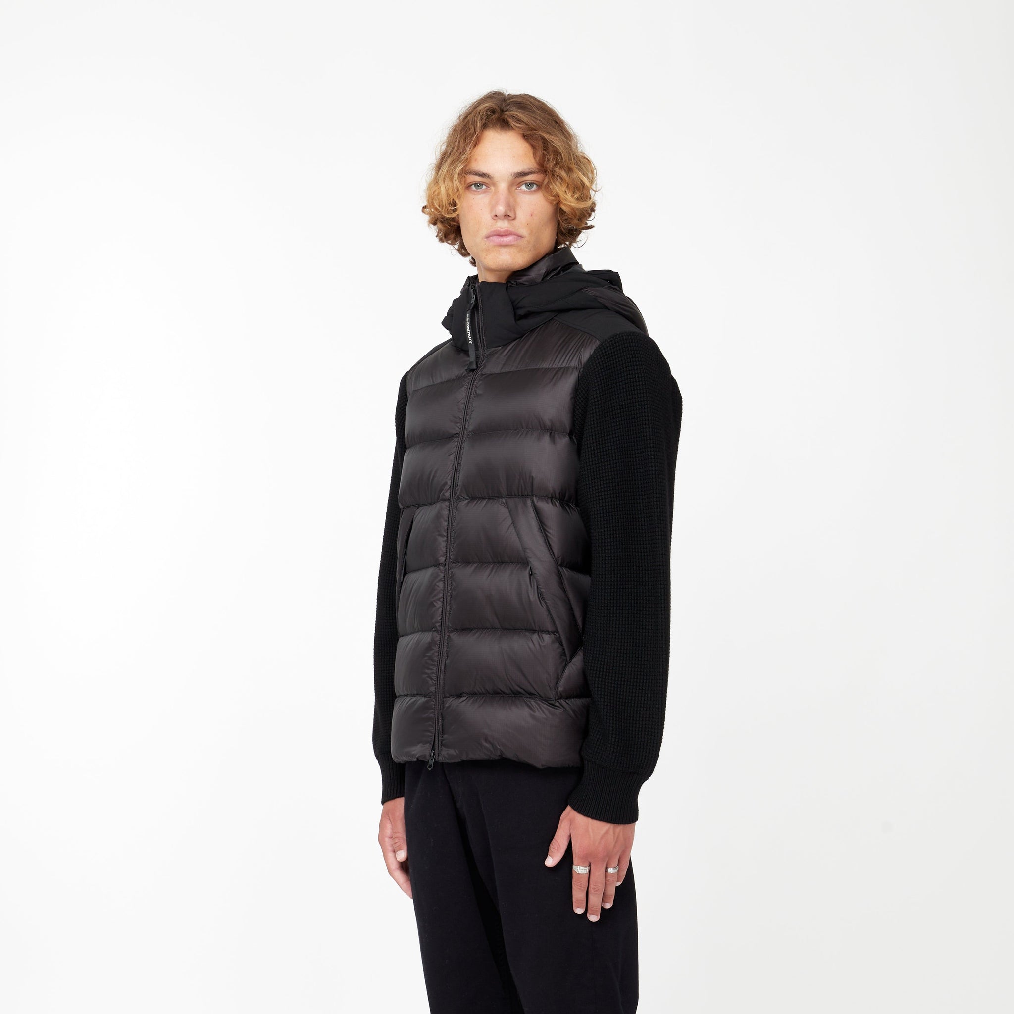 Veste Goggle Bi-matière Merino Nylon - Lesthete cp company