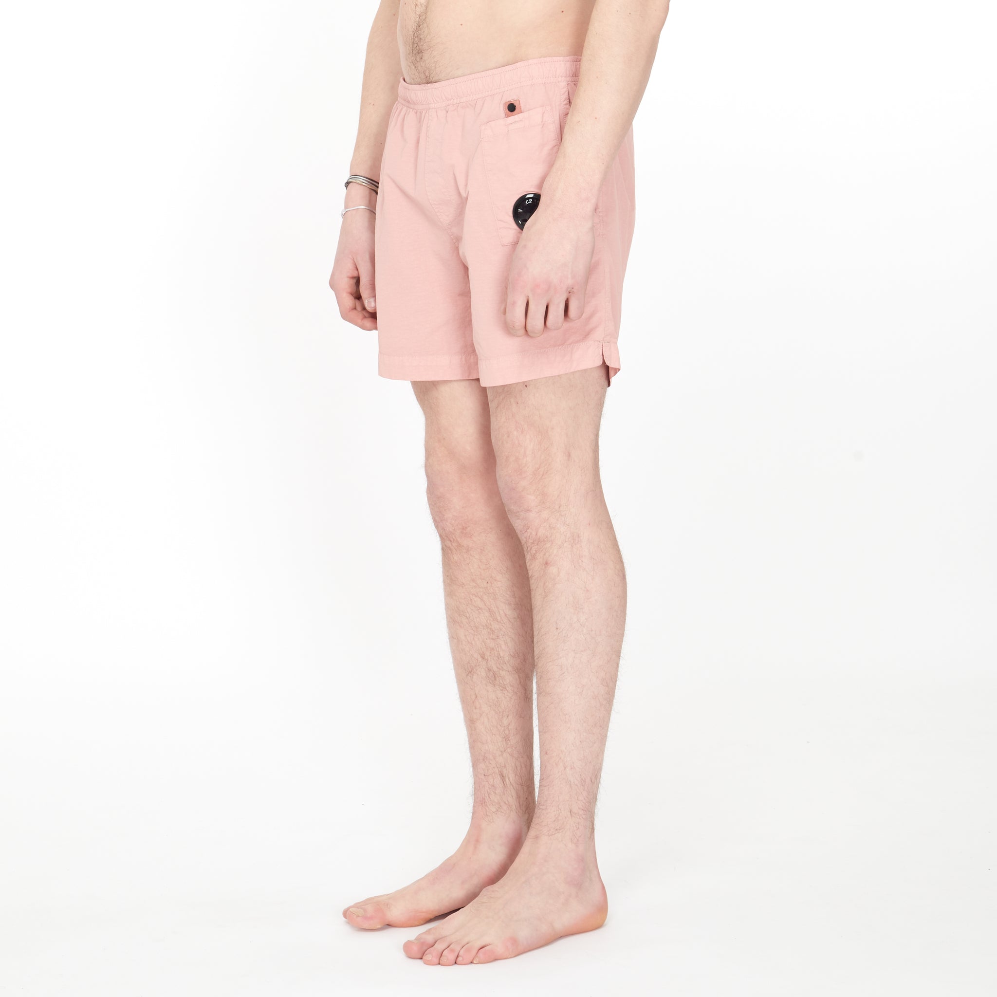 Short de Bain Cp Company Flat Nylon Pocket Rose