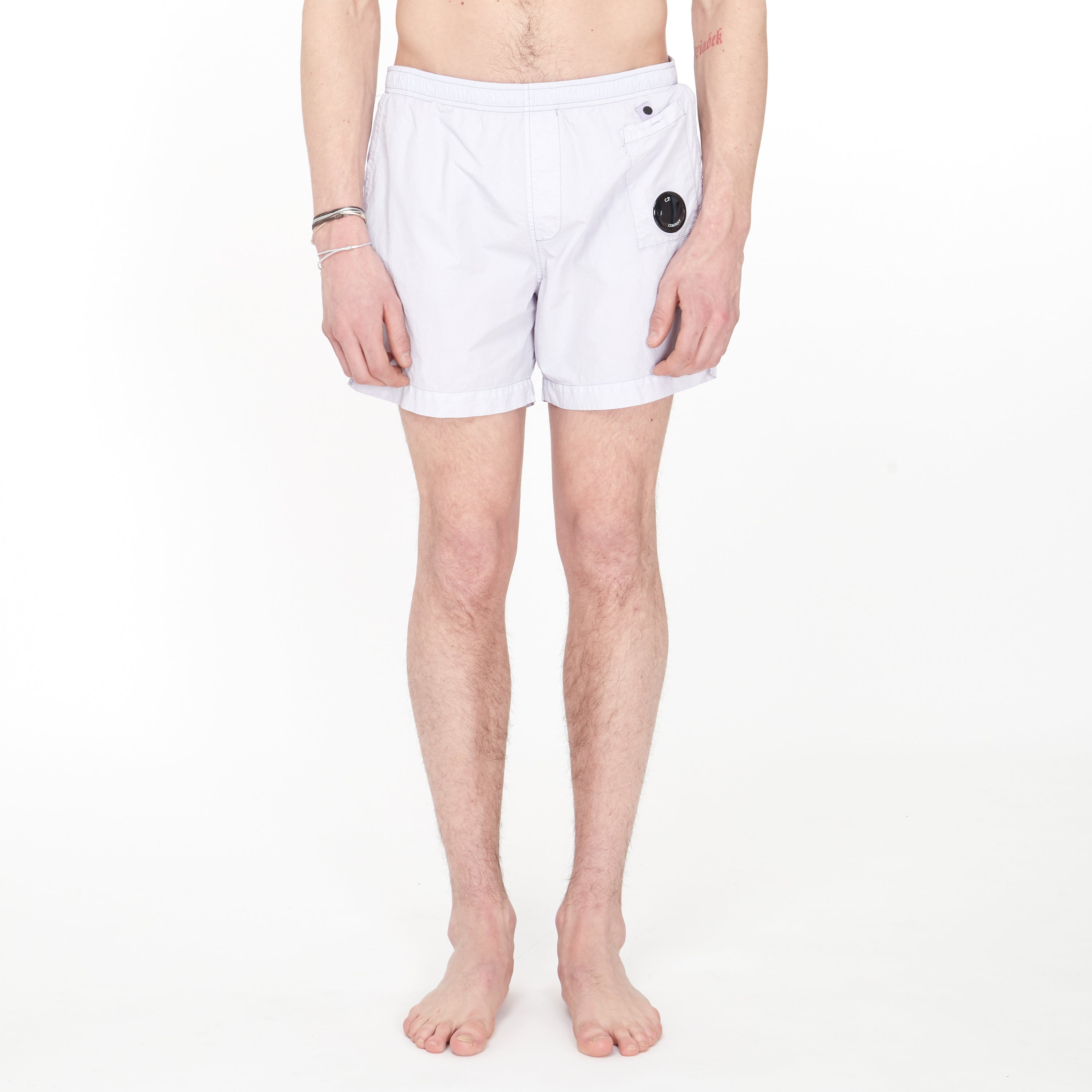 Short de Bain Cp Company Flat Nylon Pocket Lila