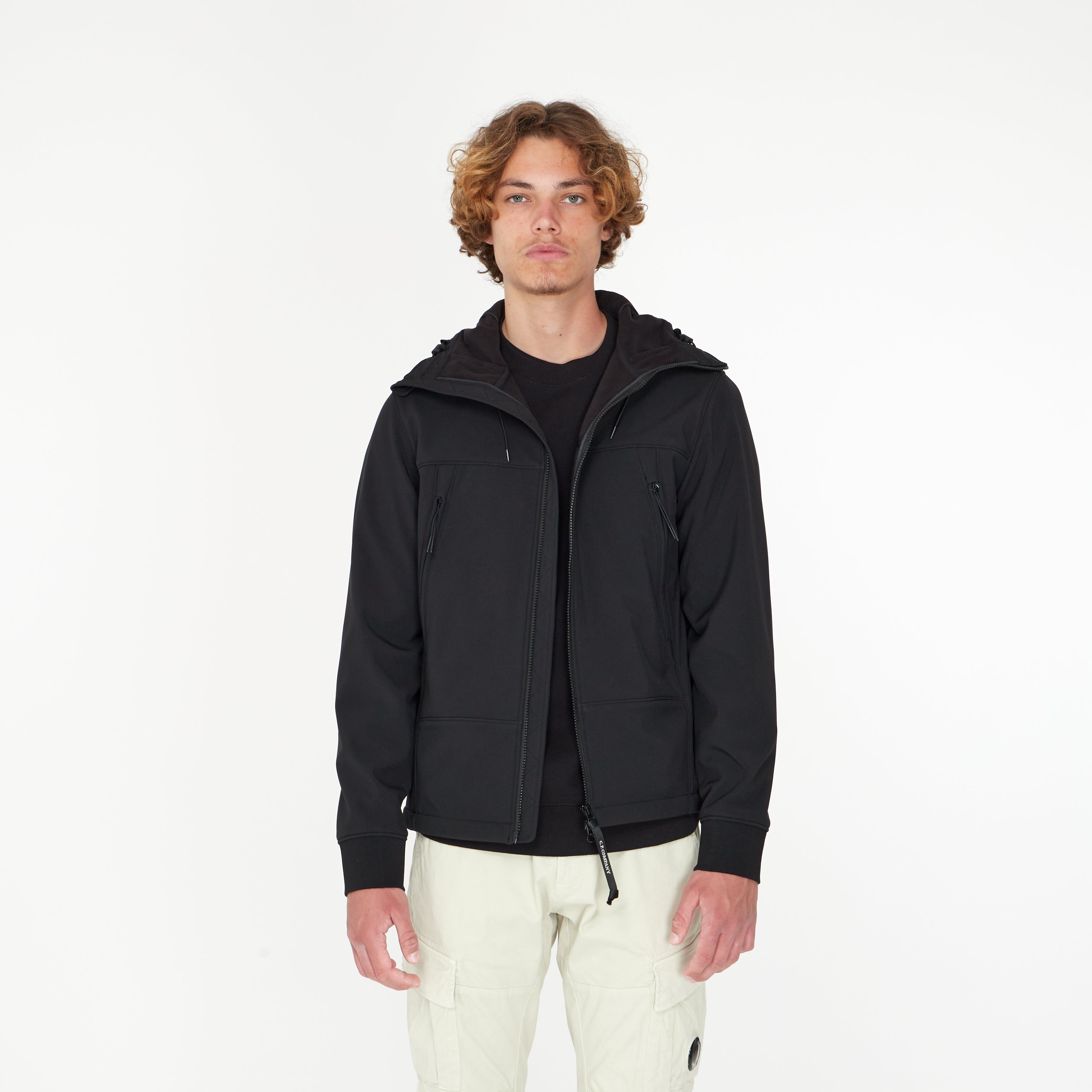 Veste C.P shell-R goggle Noir - Lesthete cp company