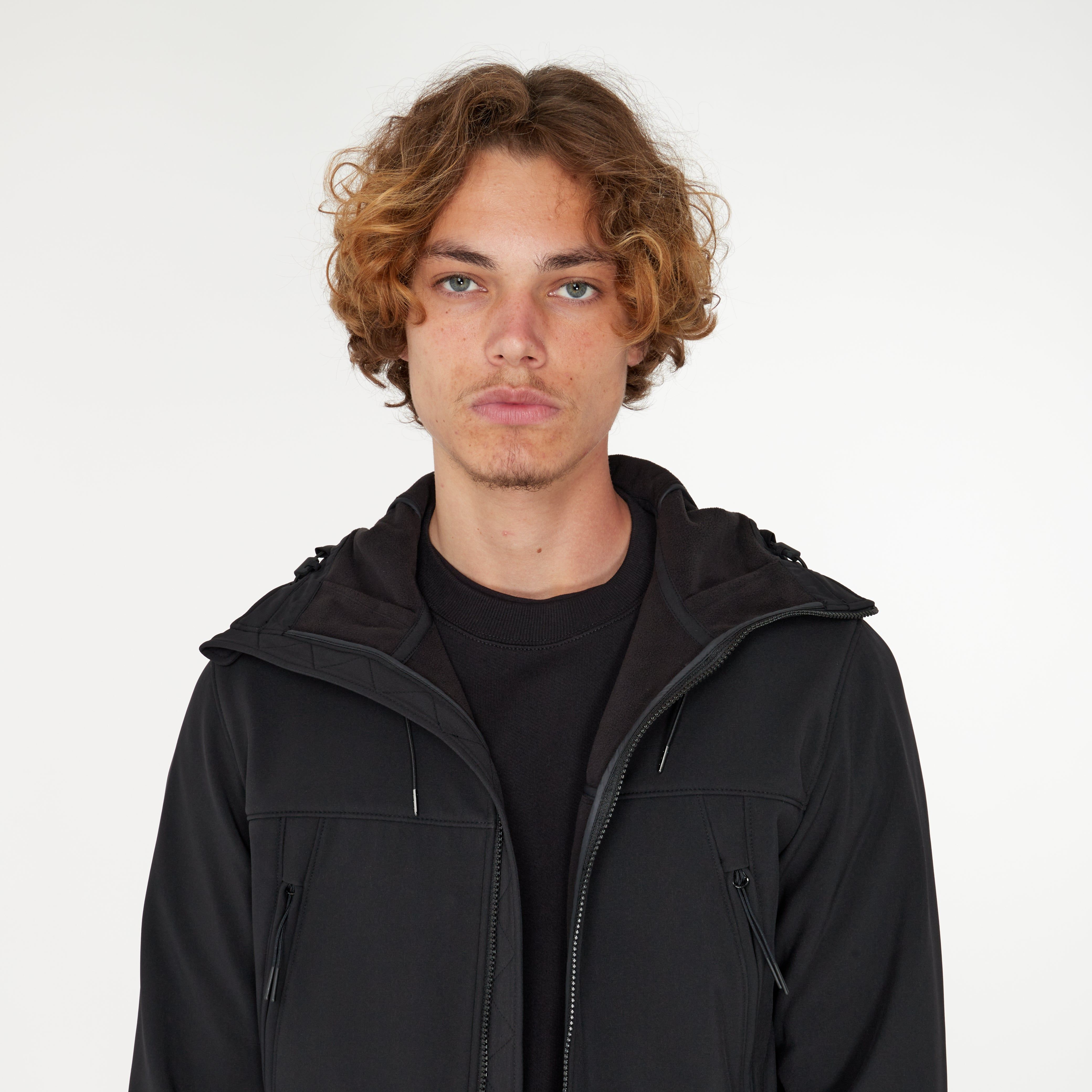 Veste C.P shell-R goggle Noir - Lesthete cp company