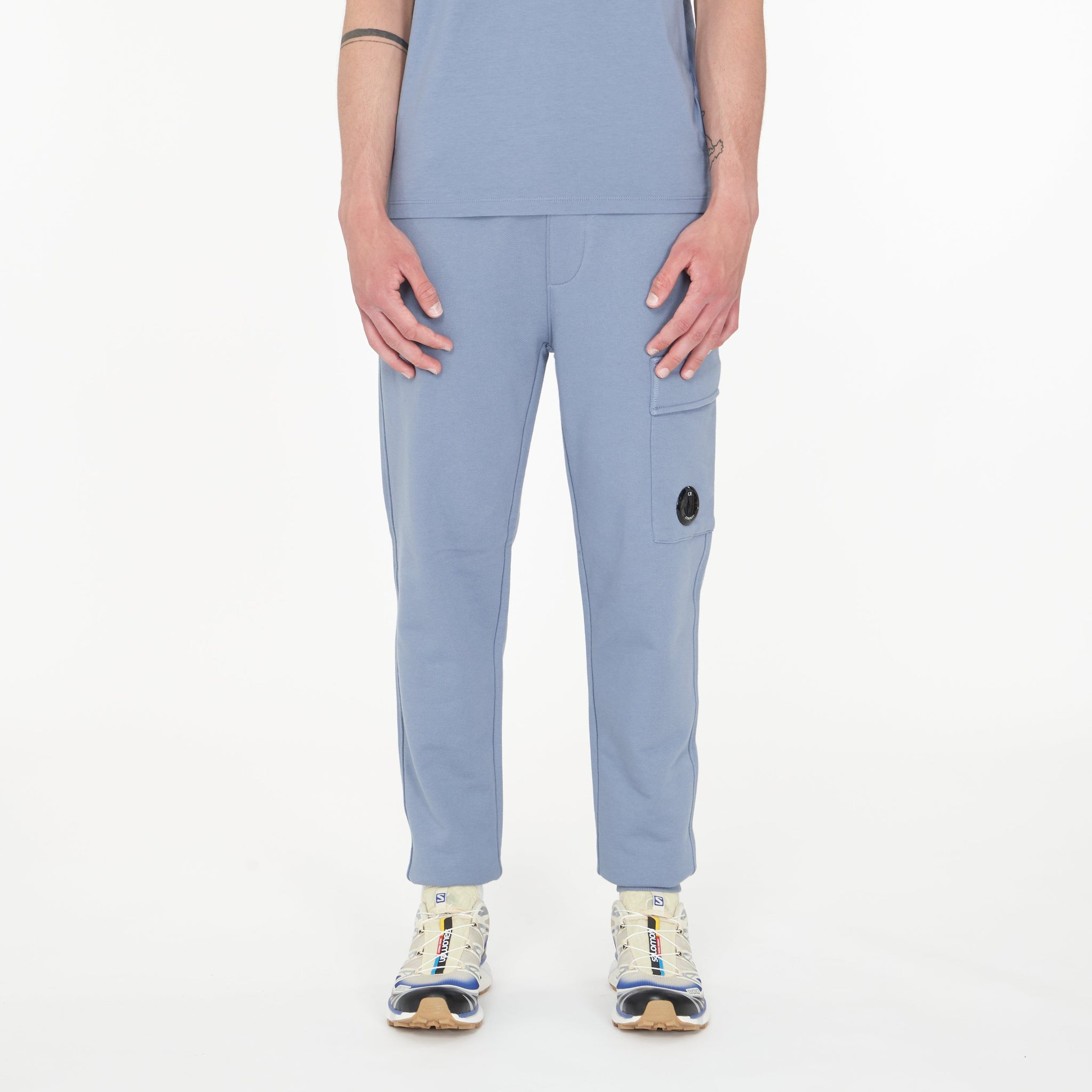 Pantalon de Jogging Diagonal Raised Gris - Lesthete cp company