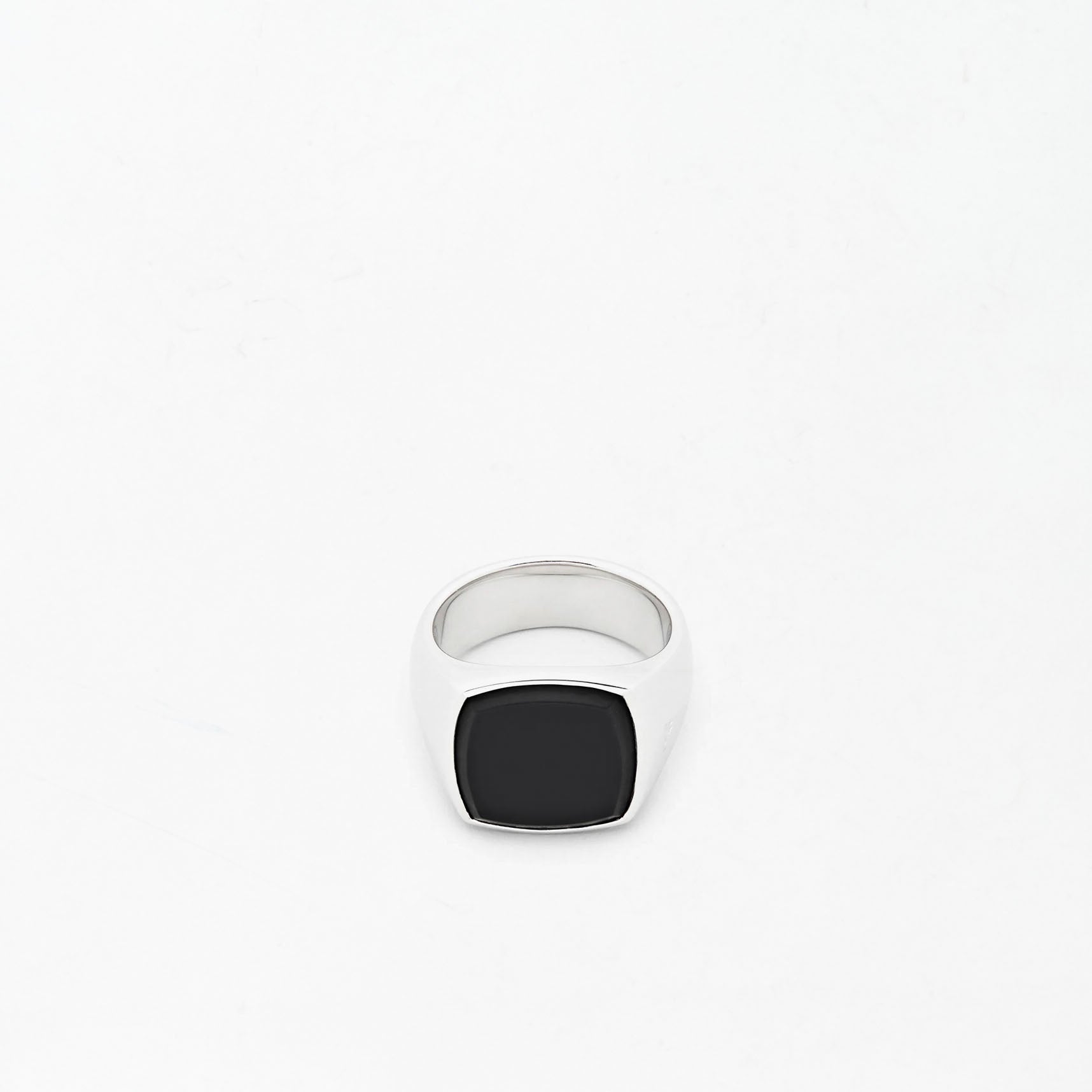 Bague Tom Wood Cushion Black Onyx