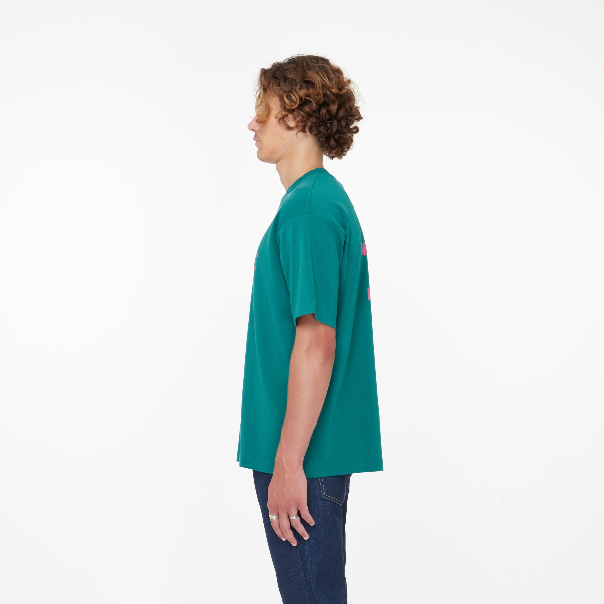 Tee Shirt Slogan Vert - Lesthete drole de monsieur