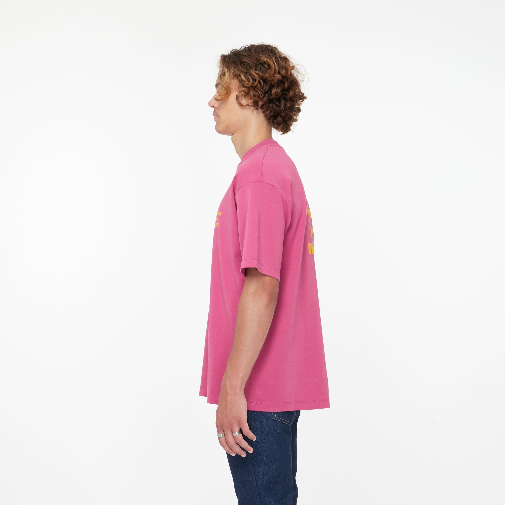 Tee Shirt Slogan Purple - Lesthete drole de monsieur