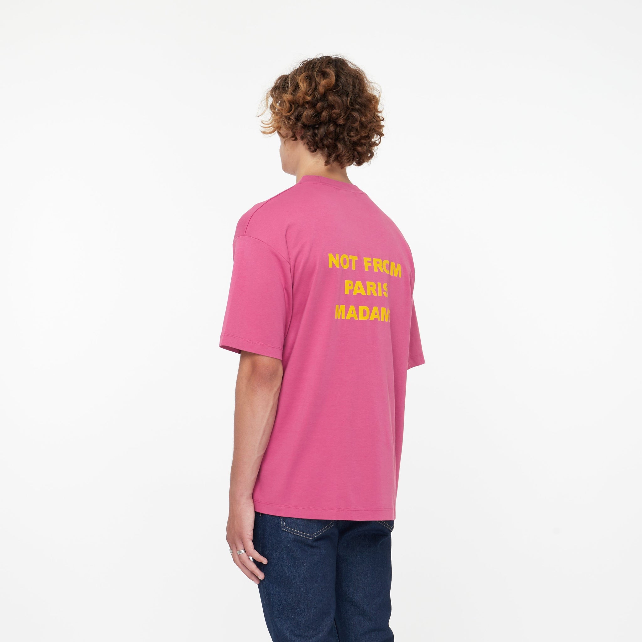 Tee Shirt Slogan Purple - Lesthete drole de monsieur