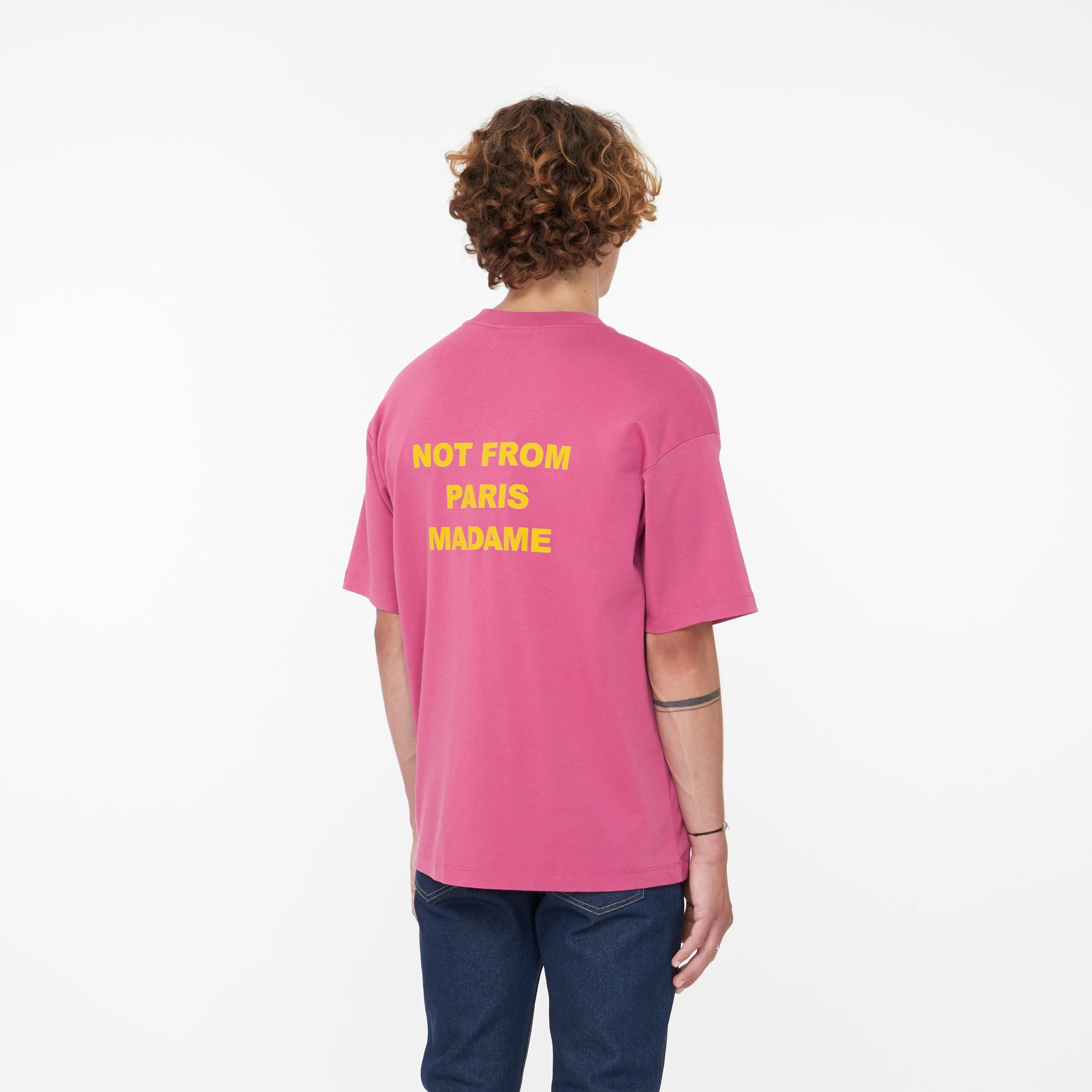 Tee Shirt Slogan Purple - Lesthete drole de monsieur