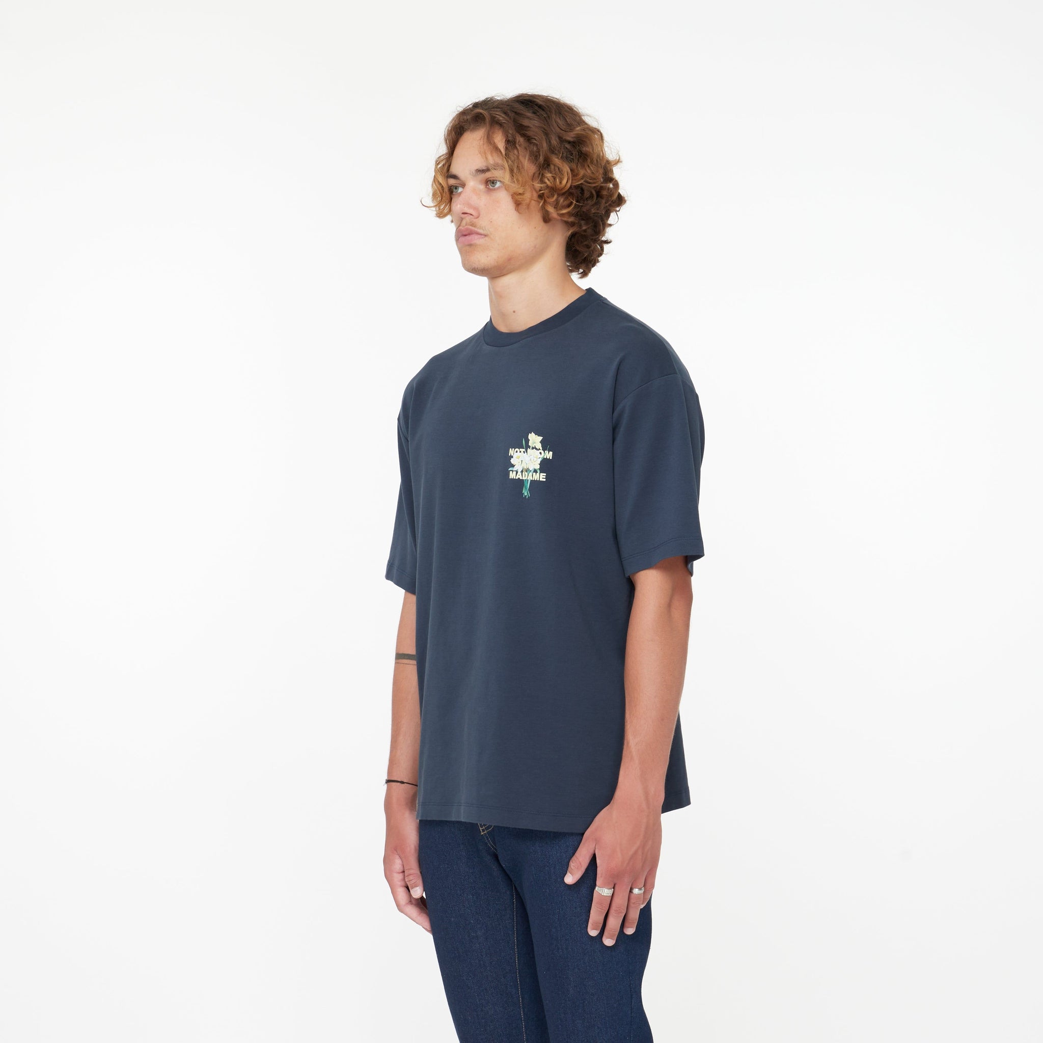 Tee Shirt Slogan Fleur - Lesthete drole de monsieur