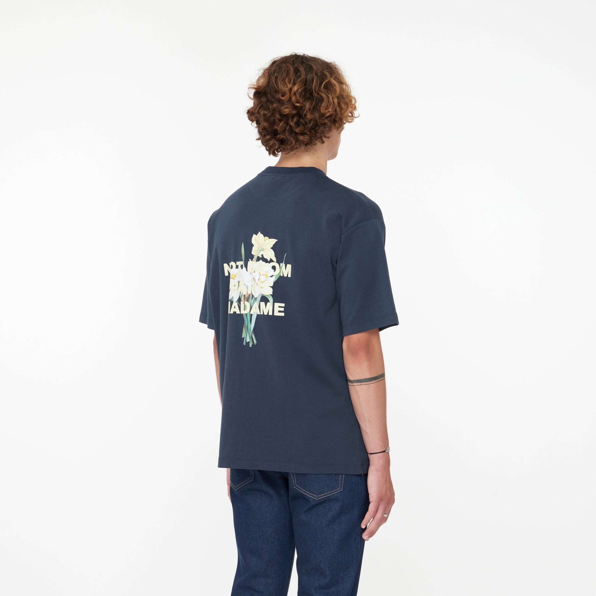 Tee Shirt Slogan Fleur - Lesthete drole de monsieur