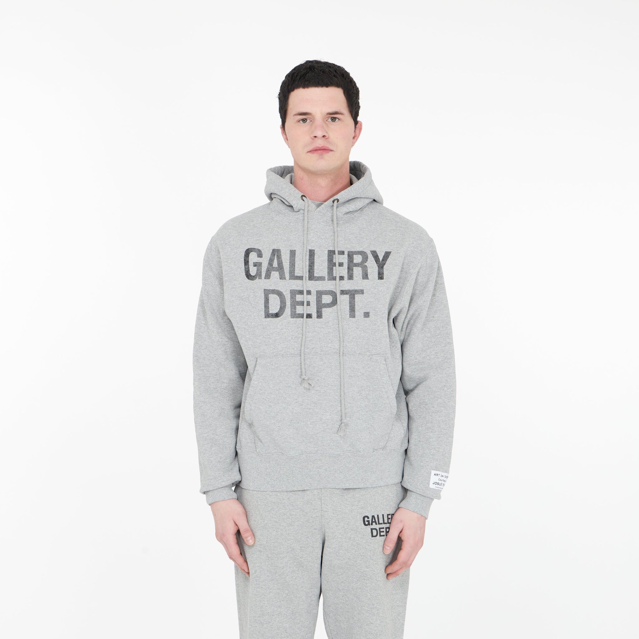 Logo Hoodie Gris - Lesthete