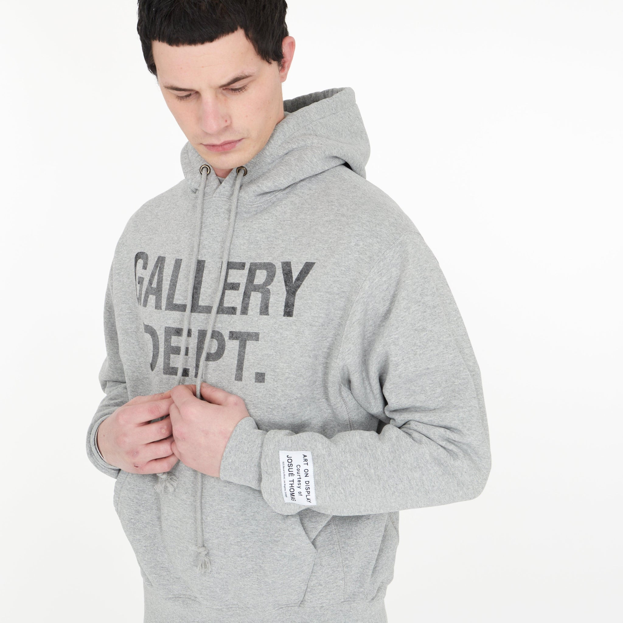 Logo Hoodie Gris - Lesthete