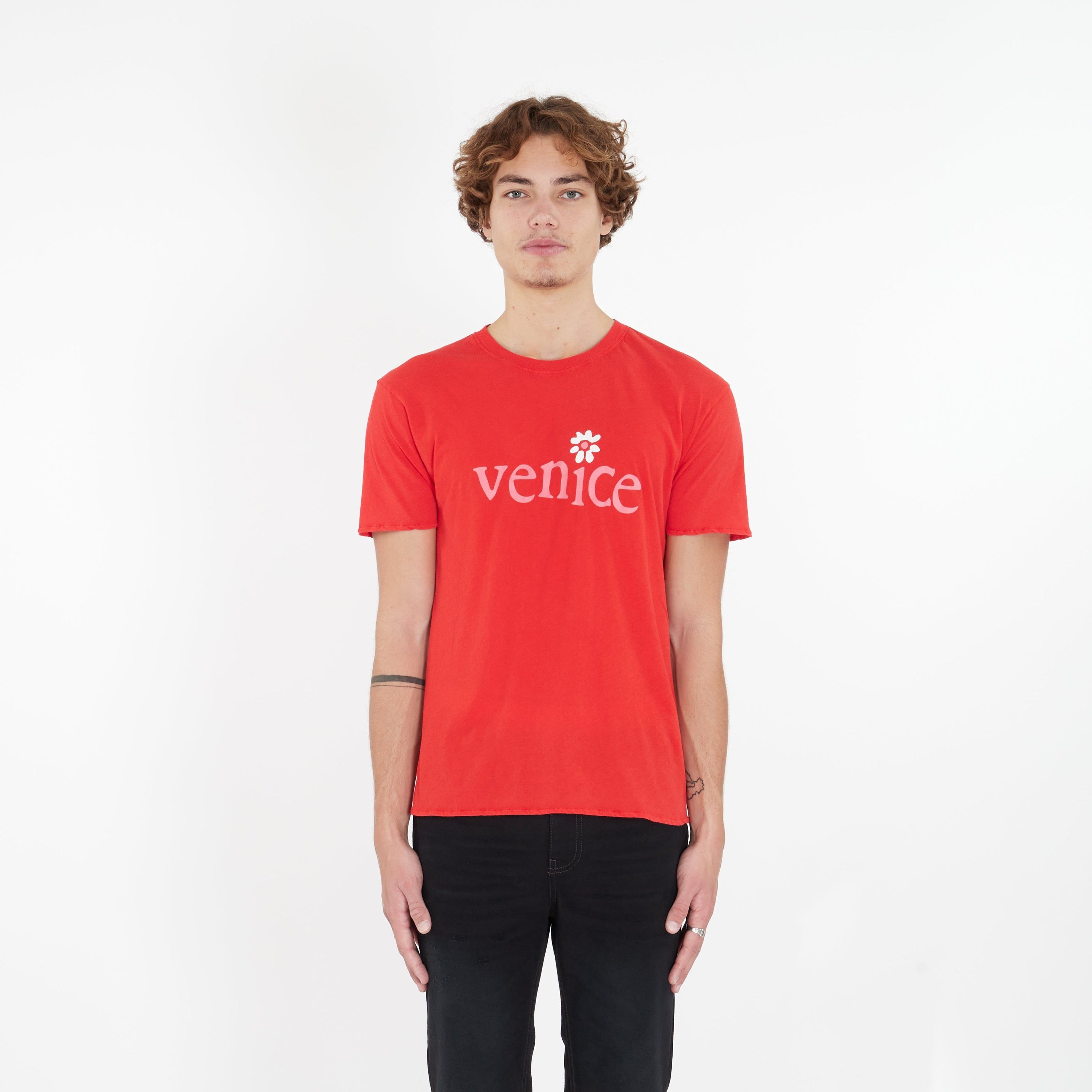 T-shirt Venice Rouge - Lesthete erl