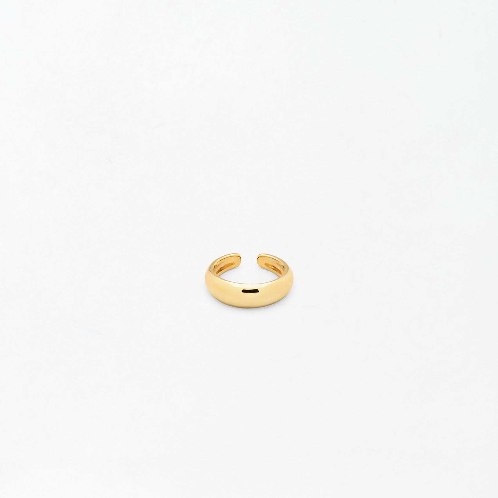 Bijoux Tom Wood Ear Cuff Thick Gold