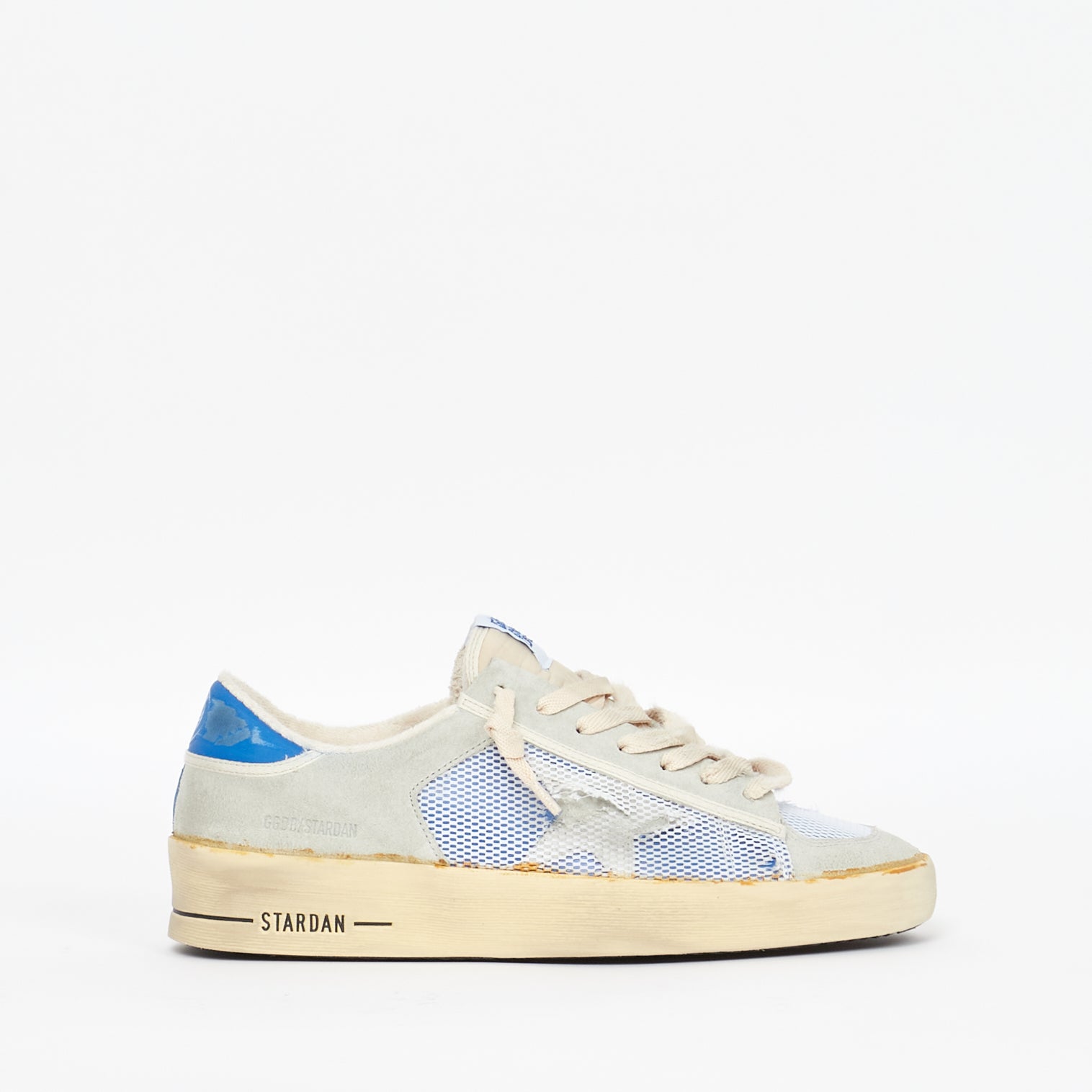 Sneaker Golden Goose Stardan Blanche et Bleu