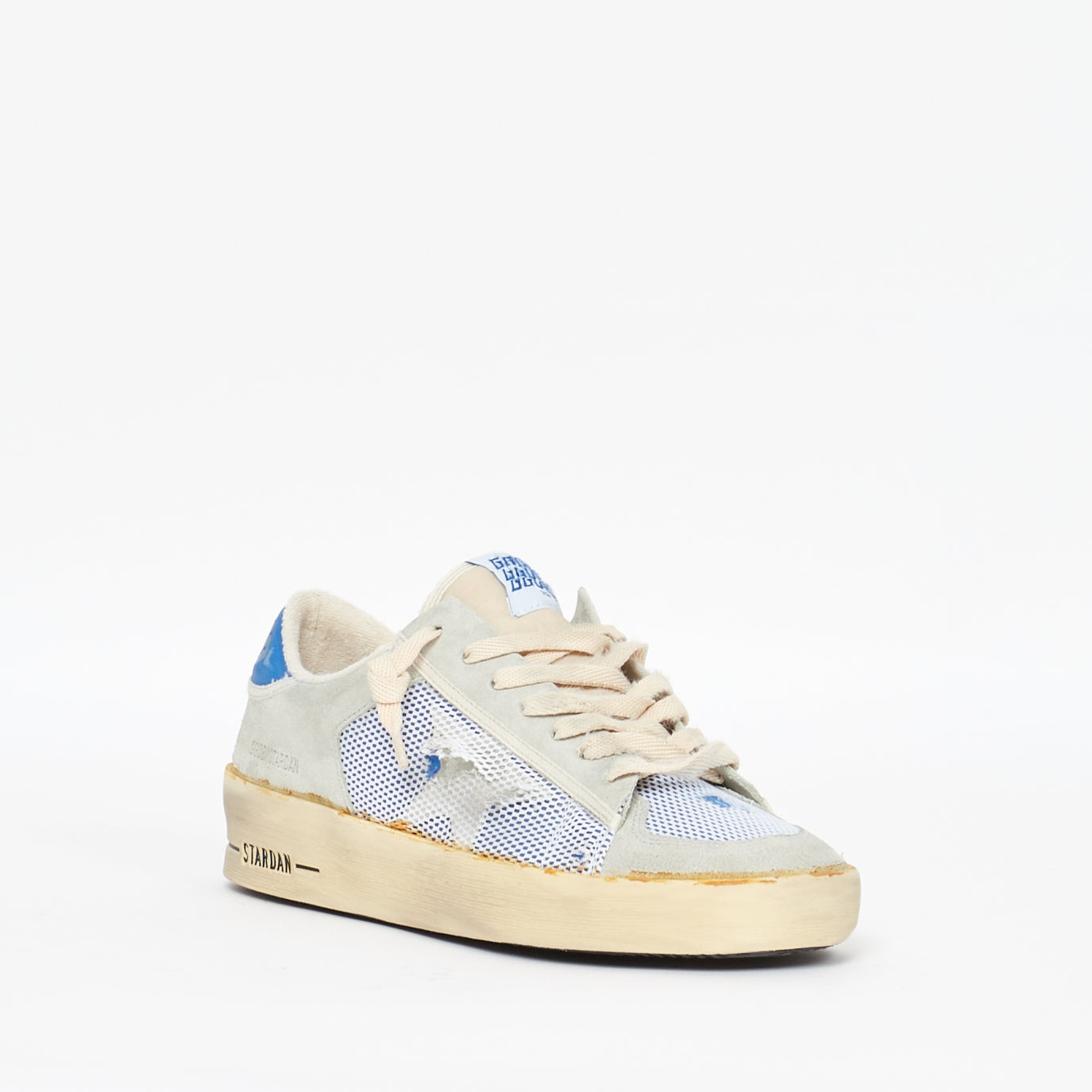 Sneaker Golden Goose Stardan Blanche et Bleu