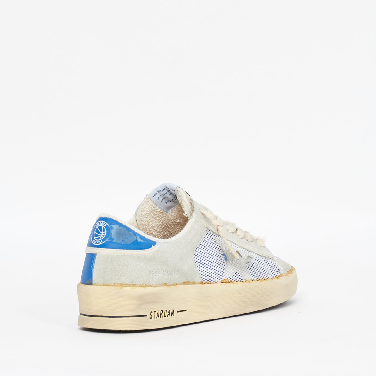 Sneaker Golden Goose Stardan Blanche et Bleu