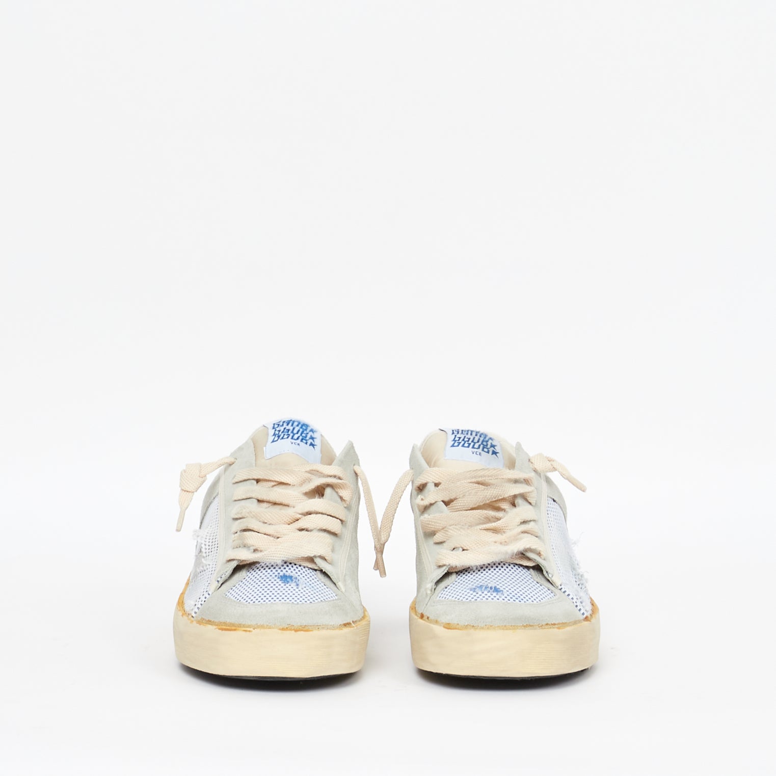Sneaker Golden Goose Stardan Blanche et Bleu