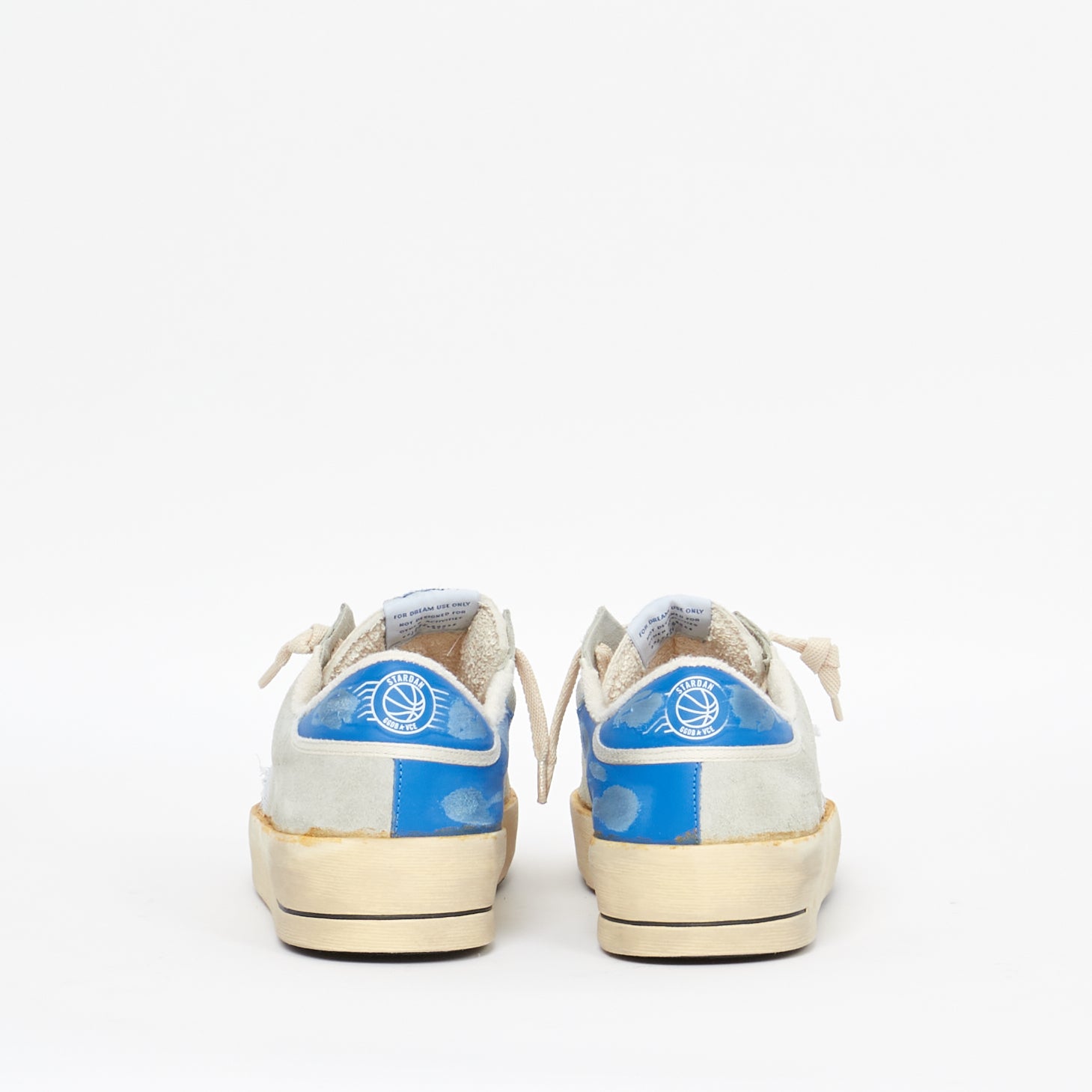 Sneaker Golden Goose Stardan Blanche et Bleu