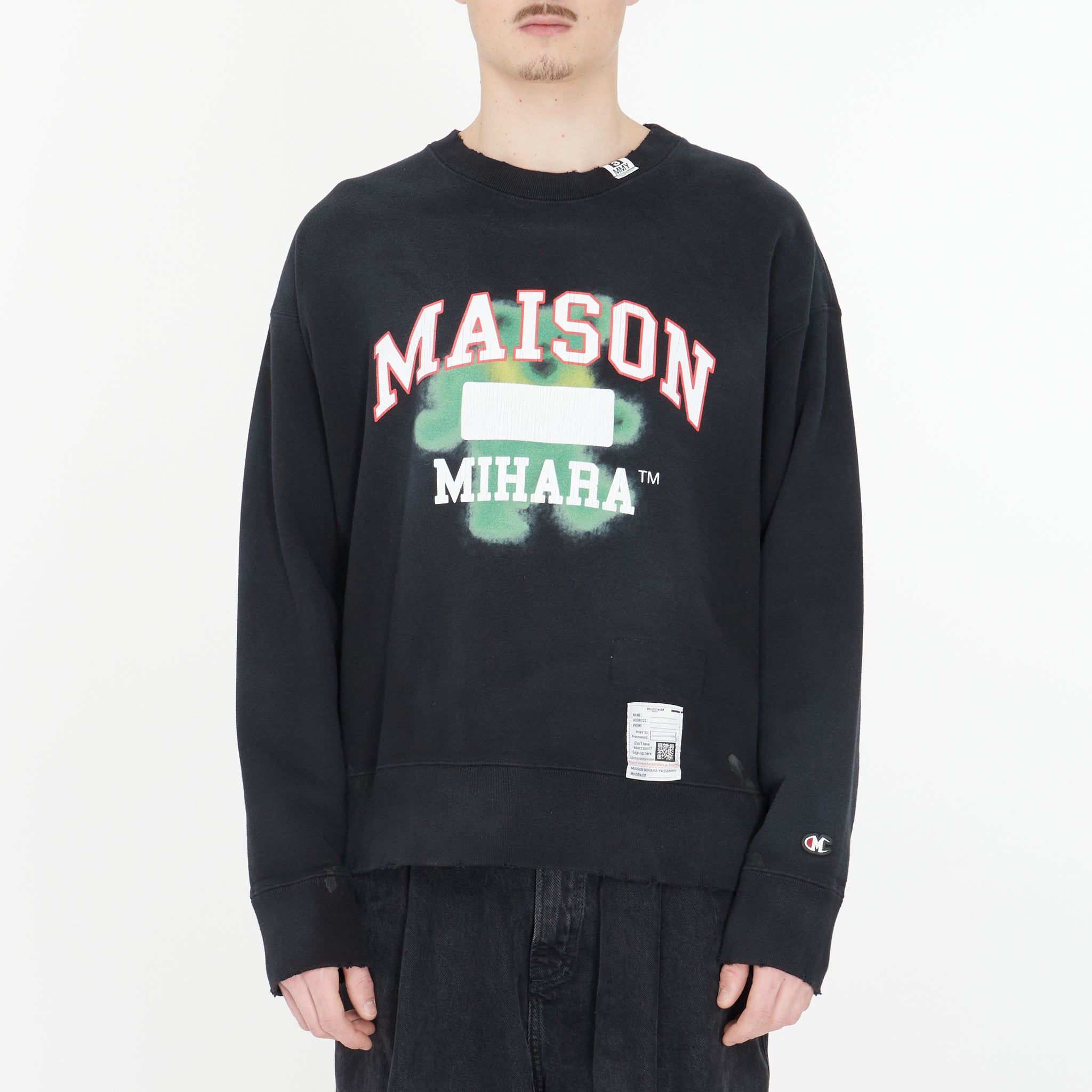 Crewneck Maison Mihara Yasuhiro Logo