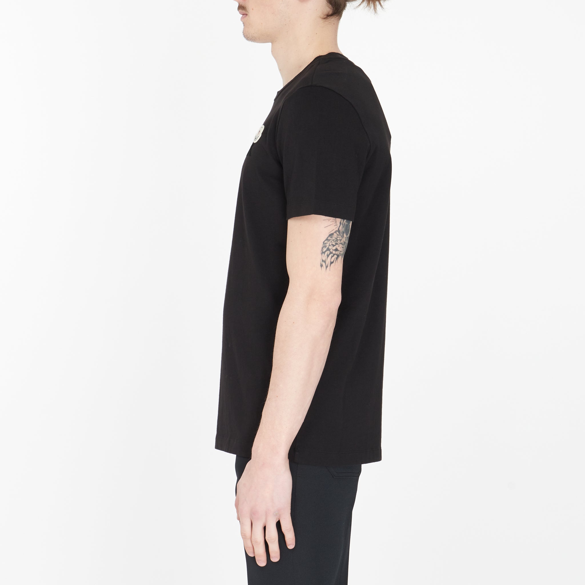 Tee-shirt Moncler à Logo Noir