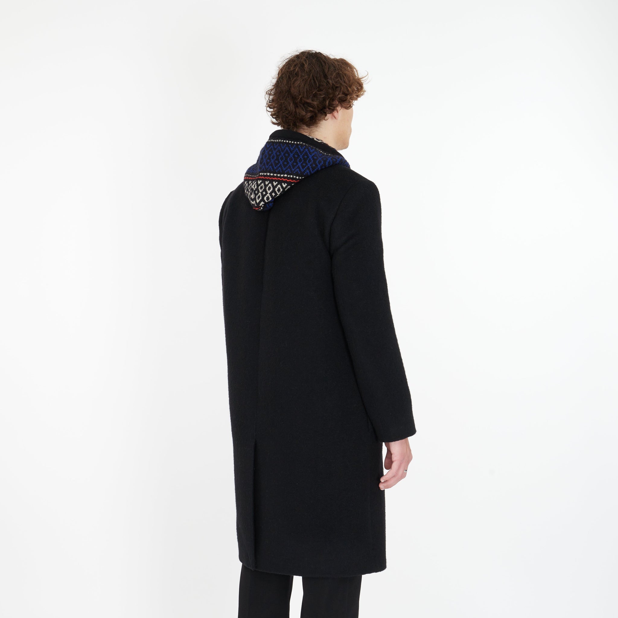 Manteau en Laine Graffiti - Lesthete off-white