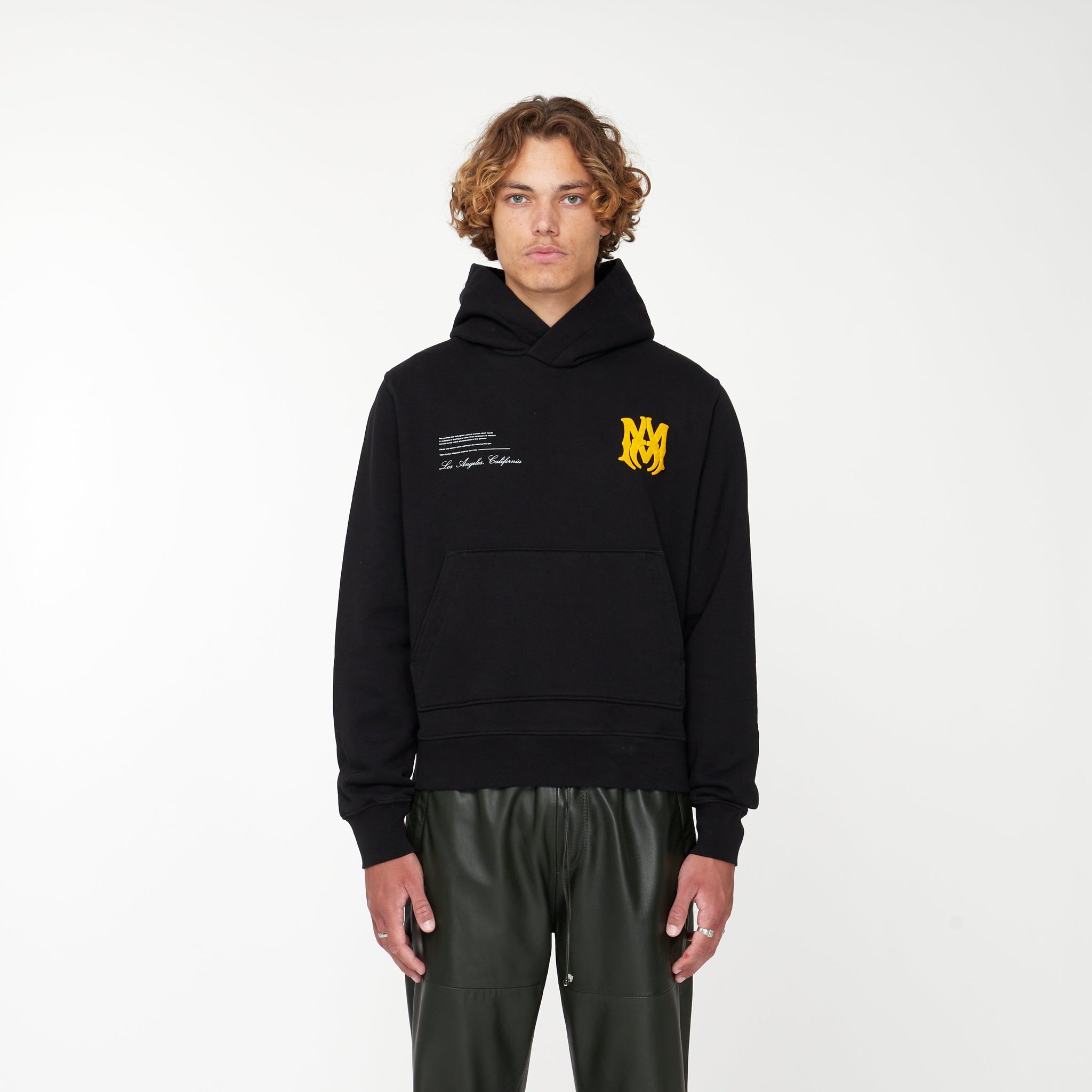 Hoodie Military Stencil - Lesthete amiri