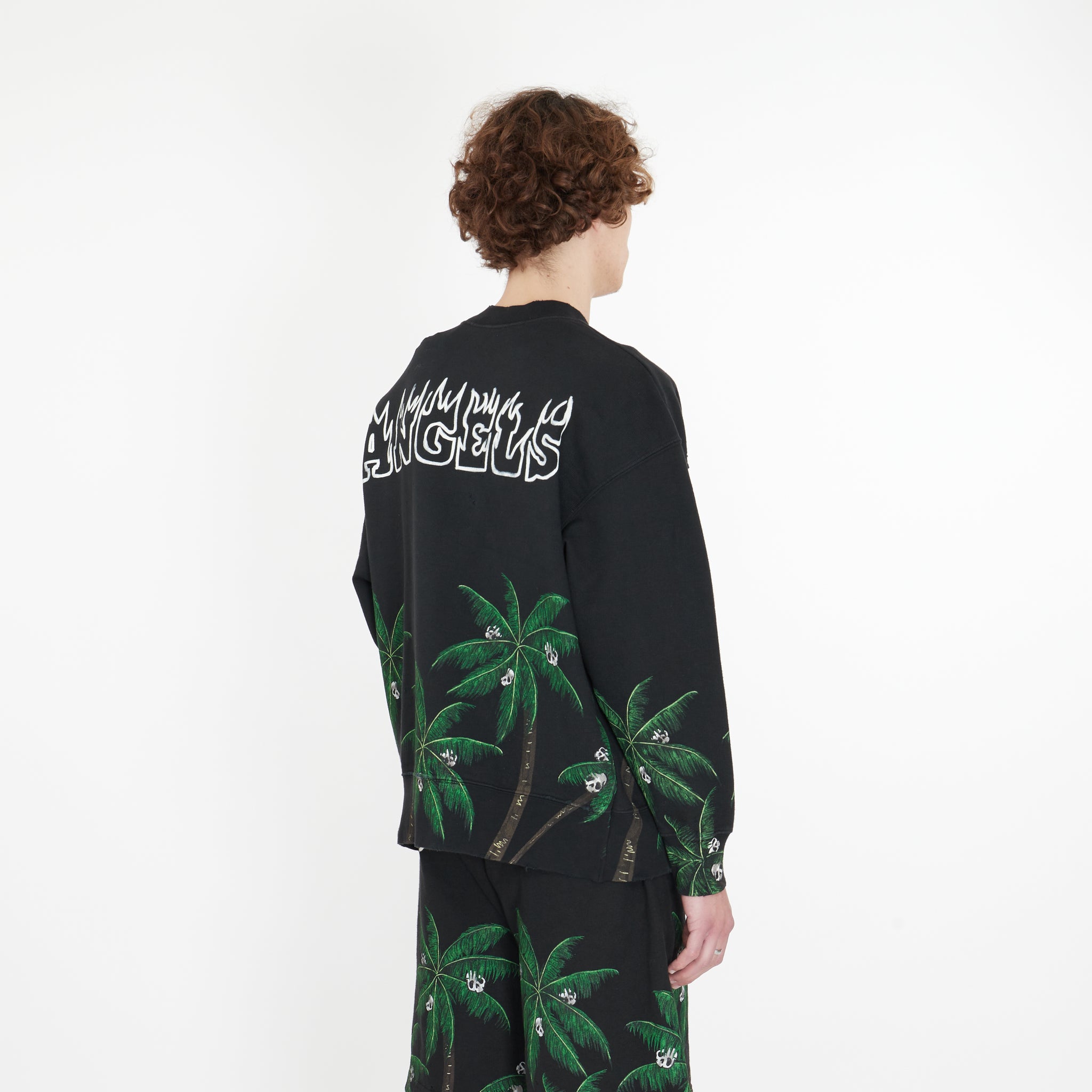 Crewneck Palm et Skull