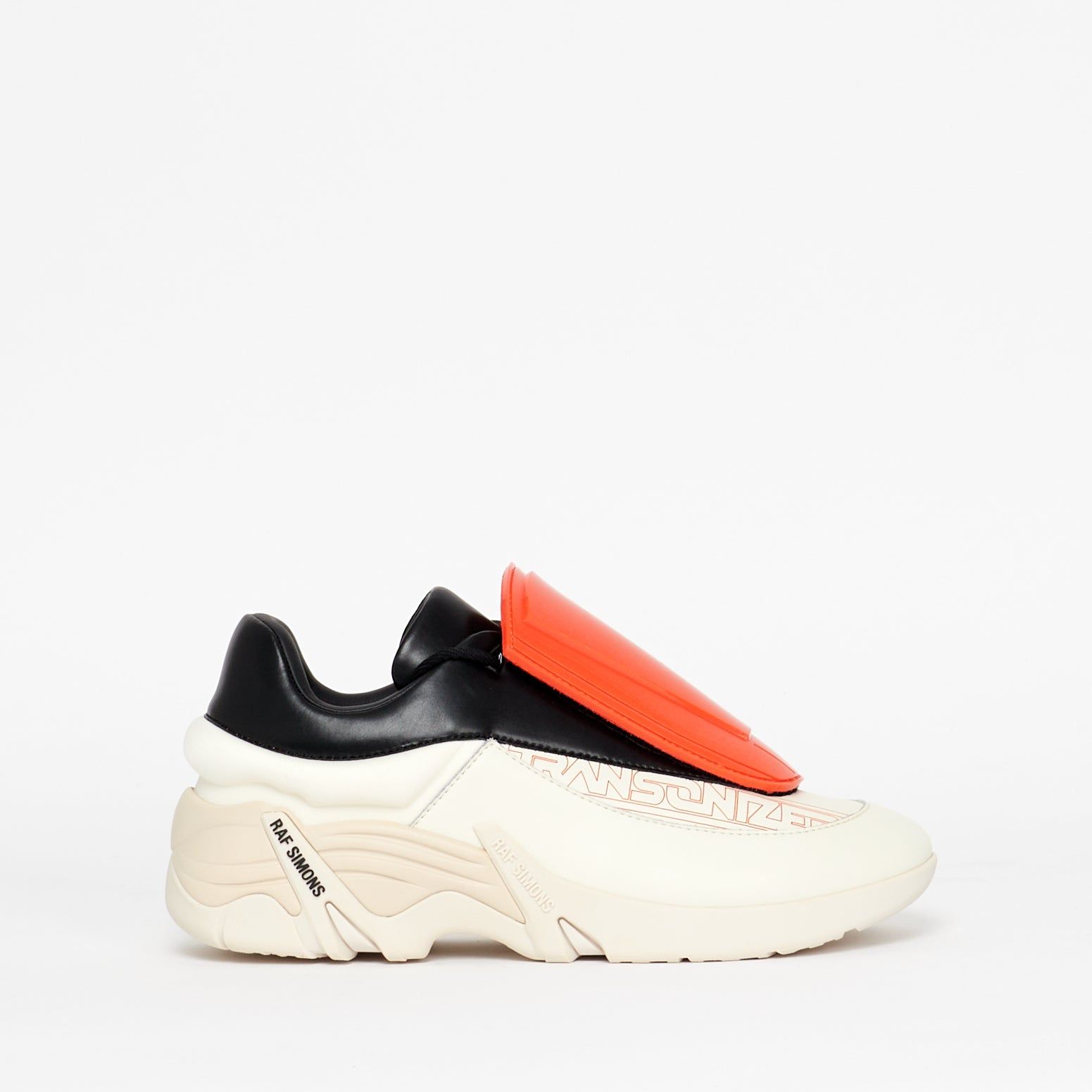 Sneaker Antei Black White Cream - Lesthete raf simons