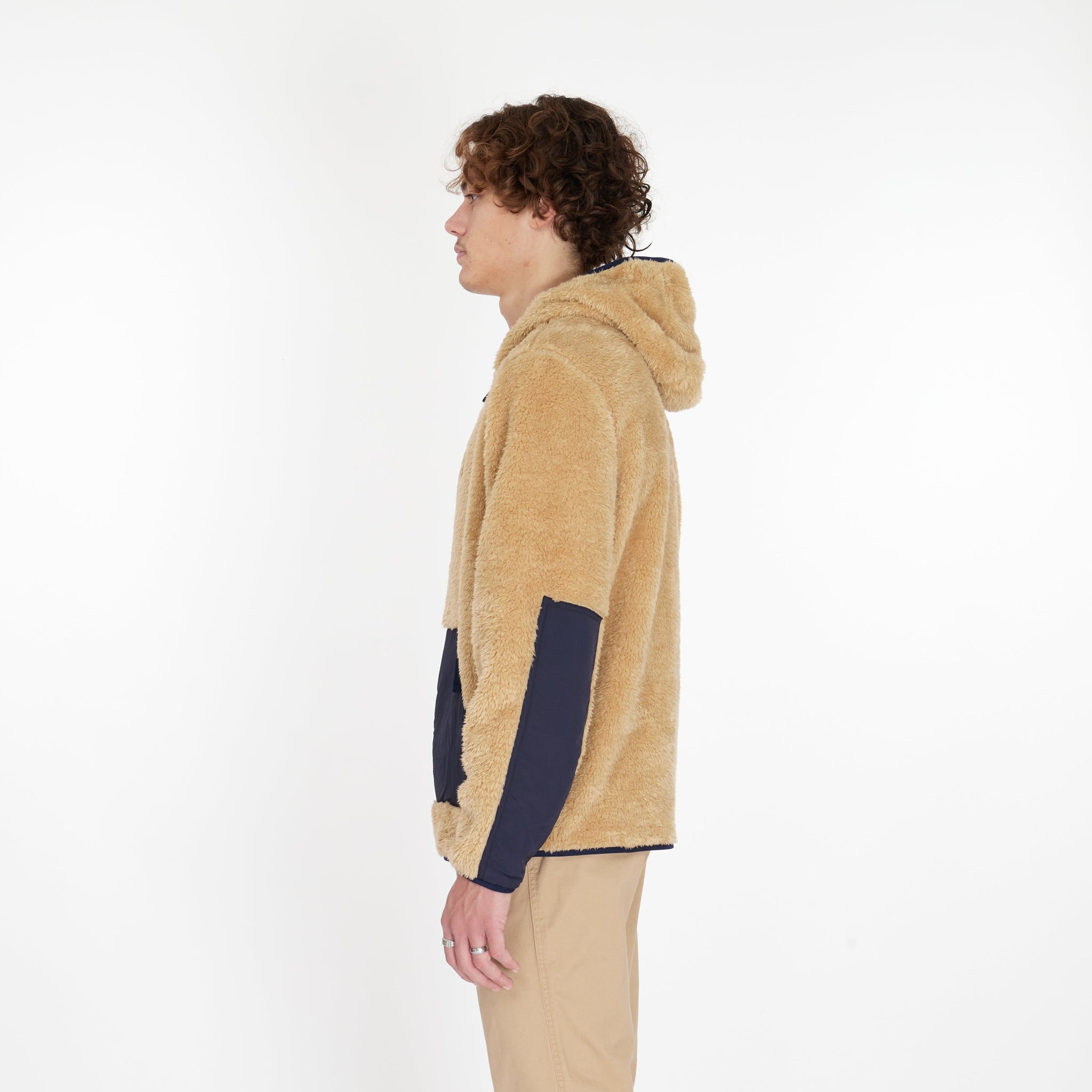 Gilet à Zip Sherpa Beige - Lesthete polo ralph lauren