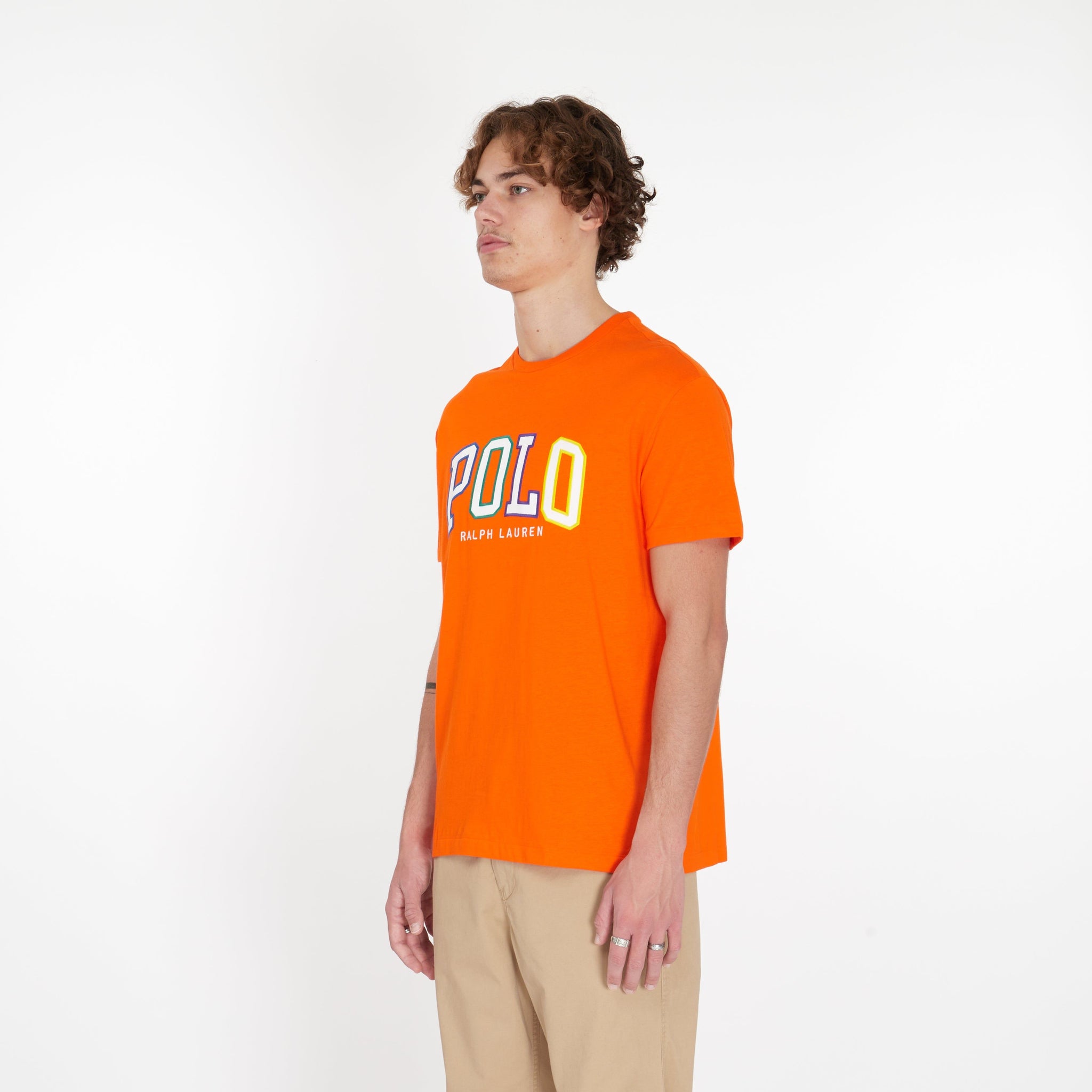T-shirt Polo Orange - Lesthete polo ralph lauren
