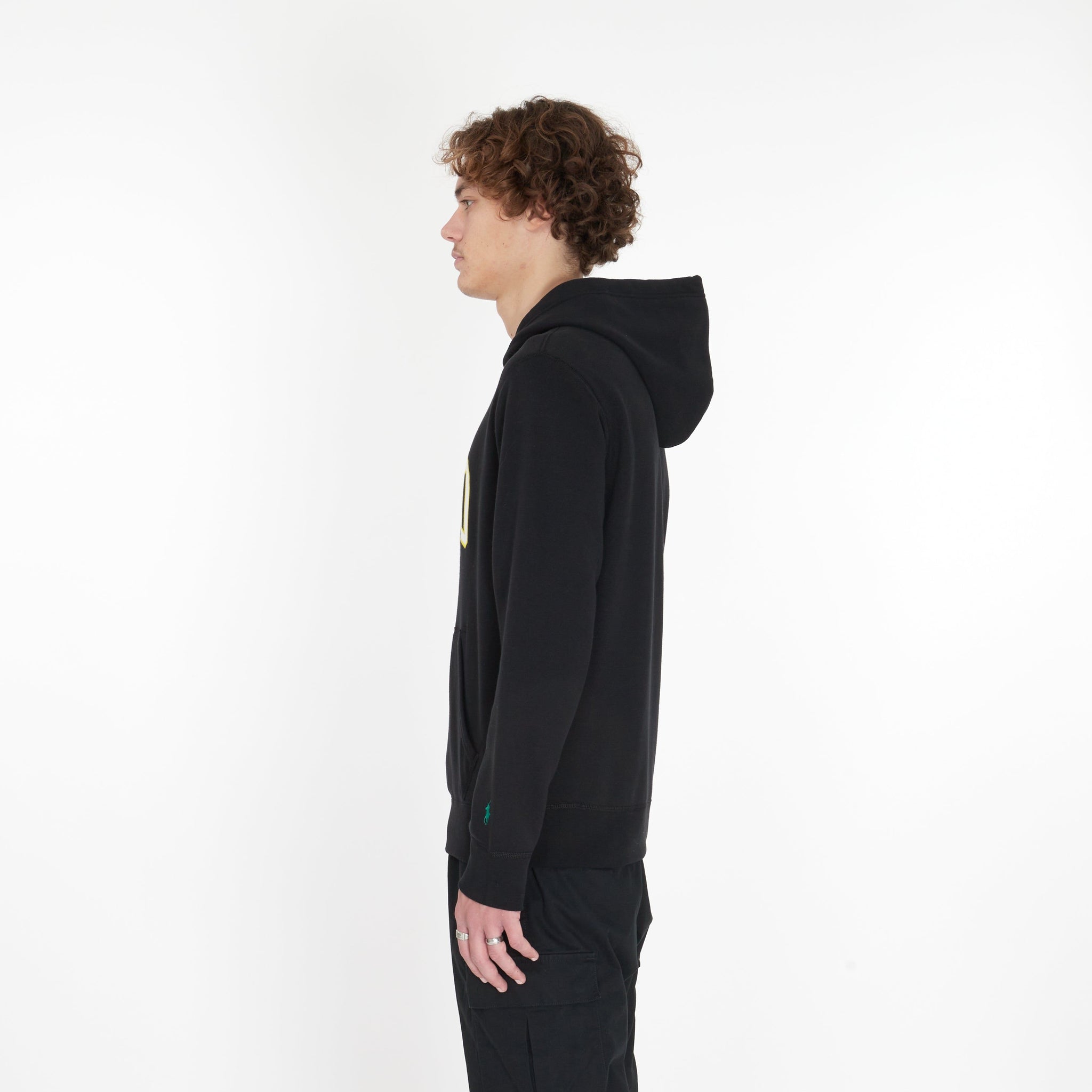 Hoodie Polo Noir - Lesthete polo ralph lauren