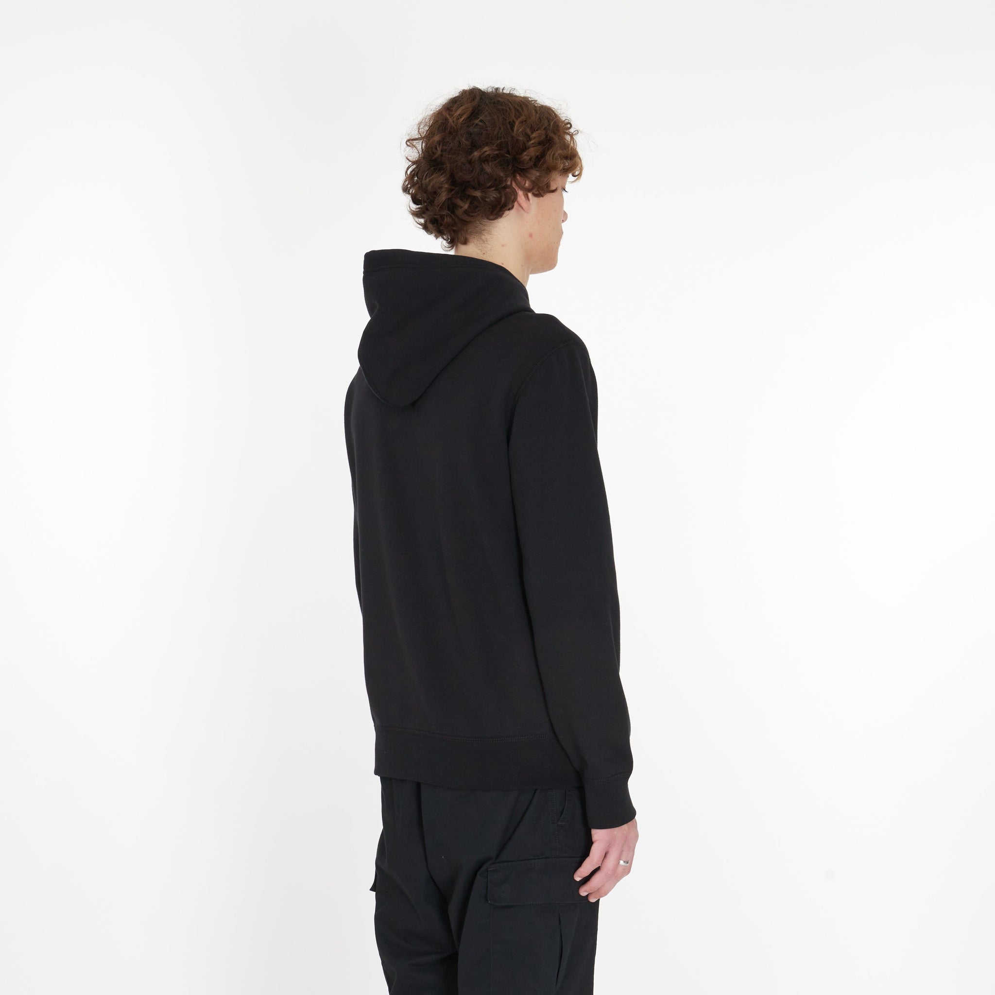 Hoodie Polo Noir - Lesthete polo ralph lauren