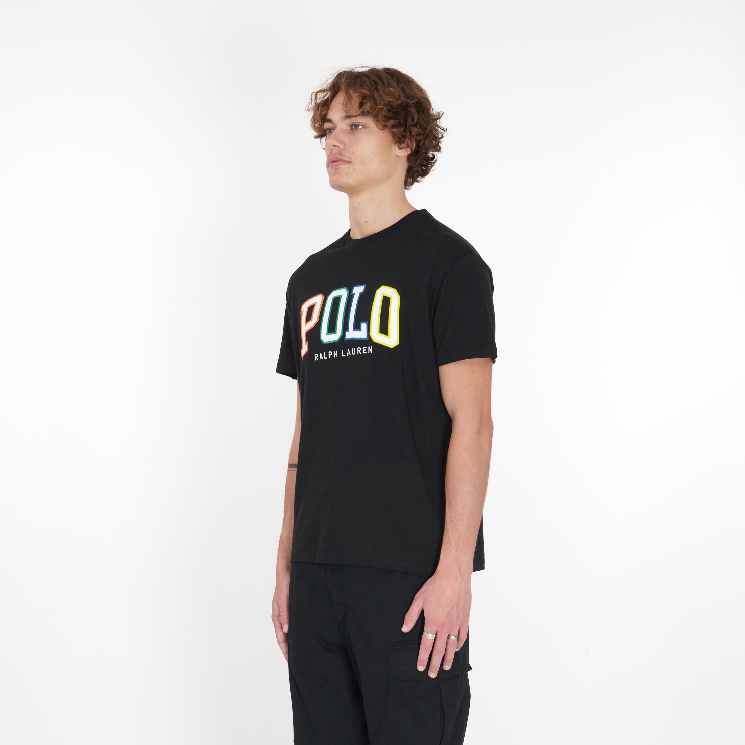 T-shirt Polo Noir - Lesthete polo ralph lauren