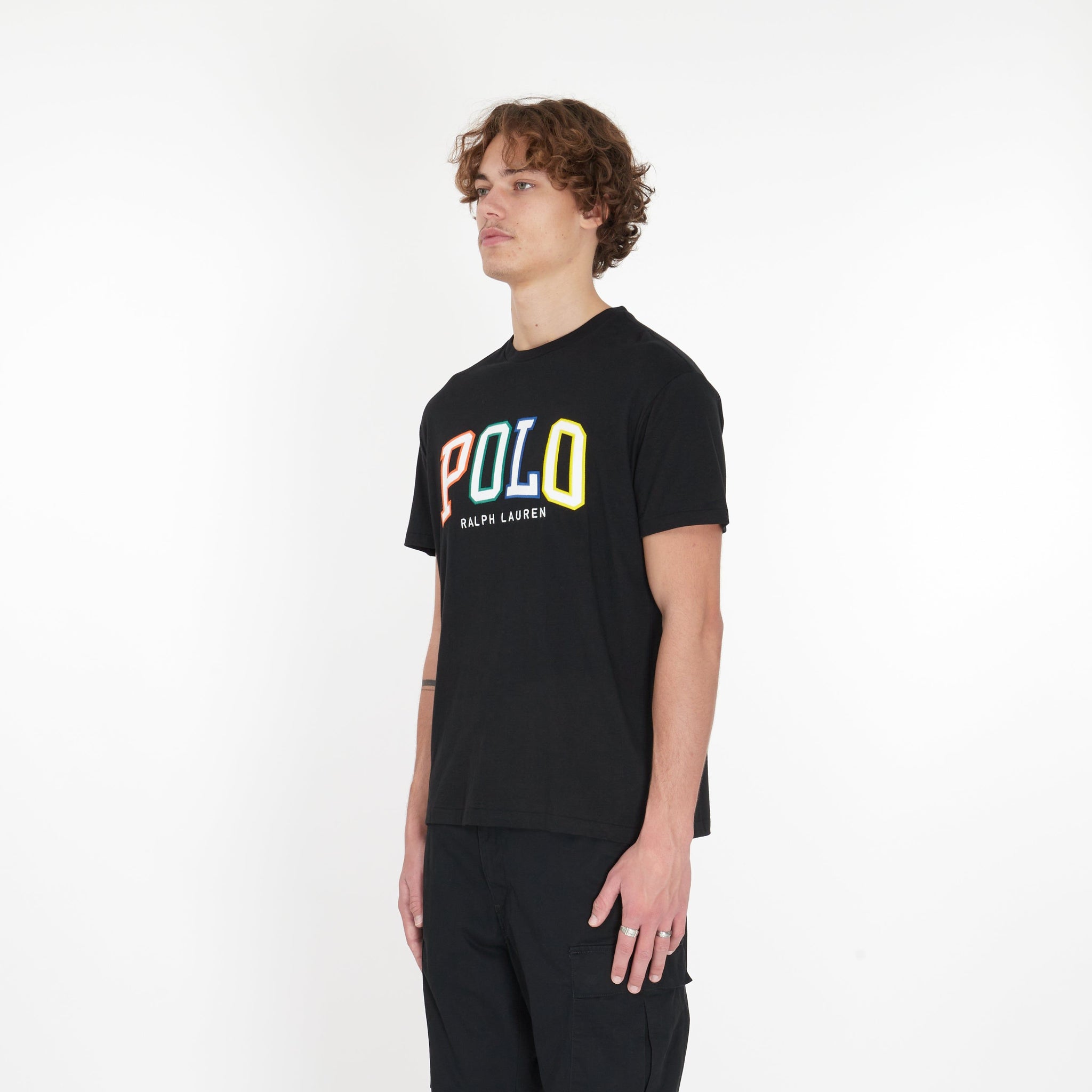 T-shirt Polo Noir - Lesthete polo ralph lauren