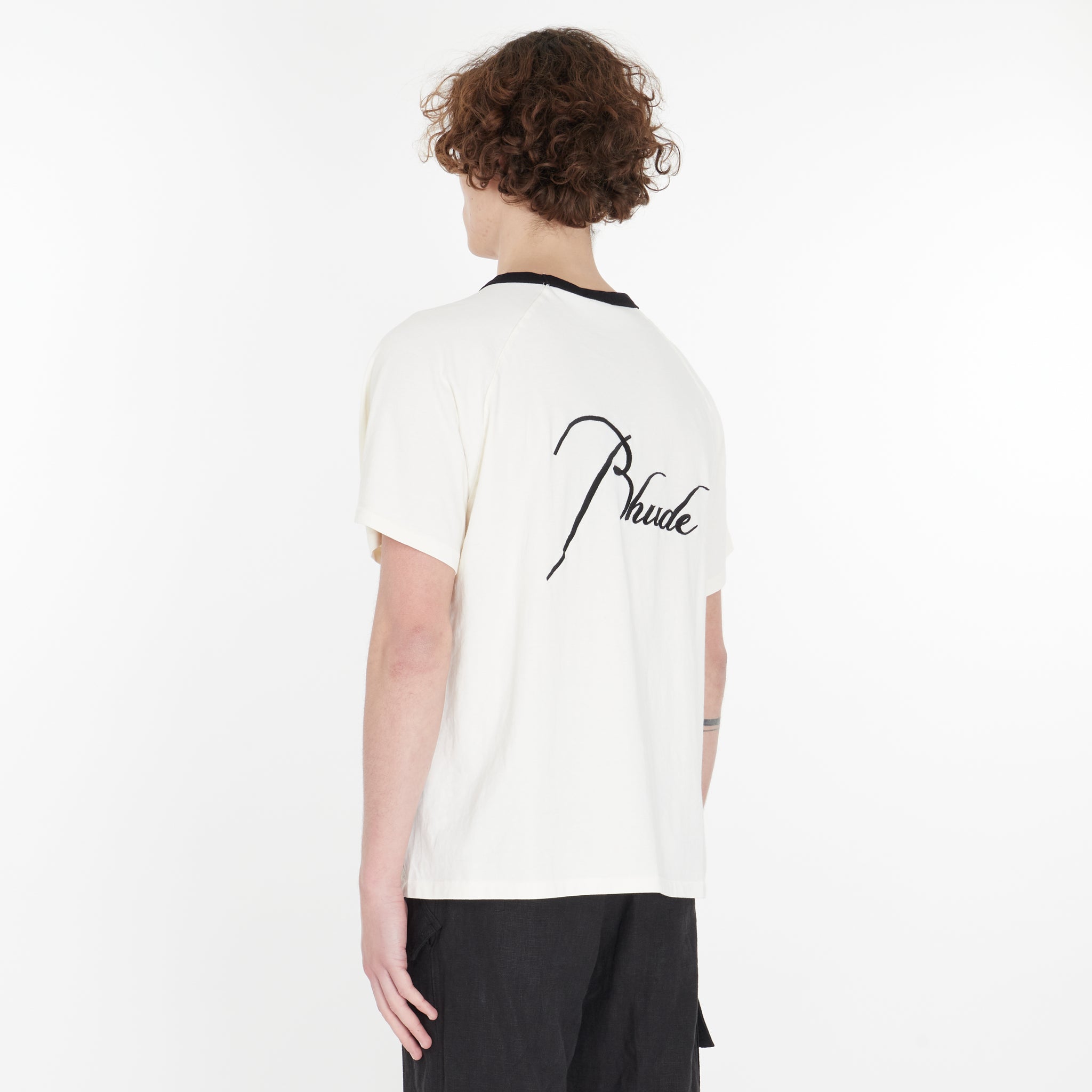Tee-shirt Rhude Raglan à Logo