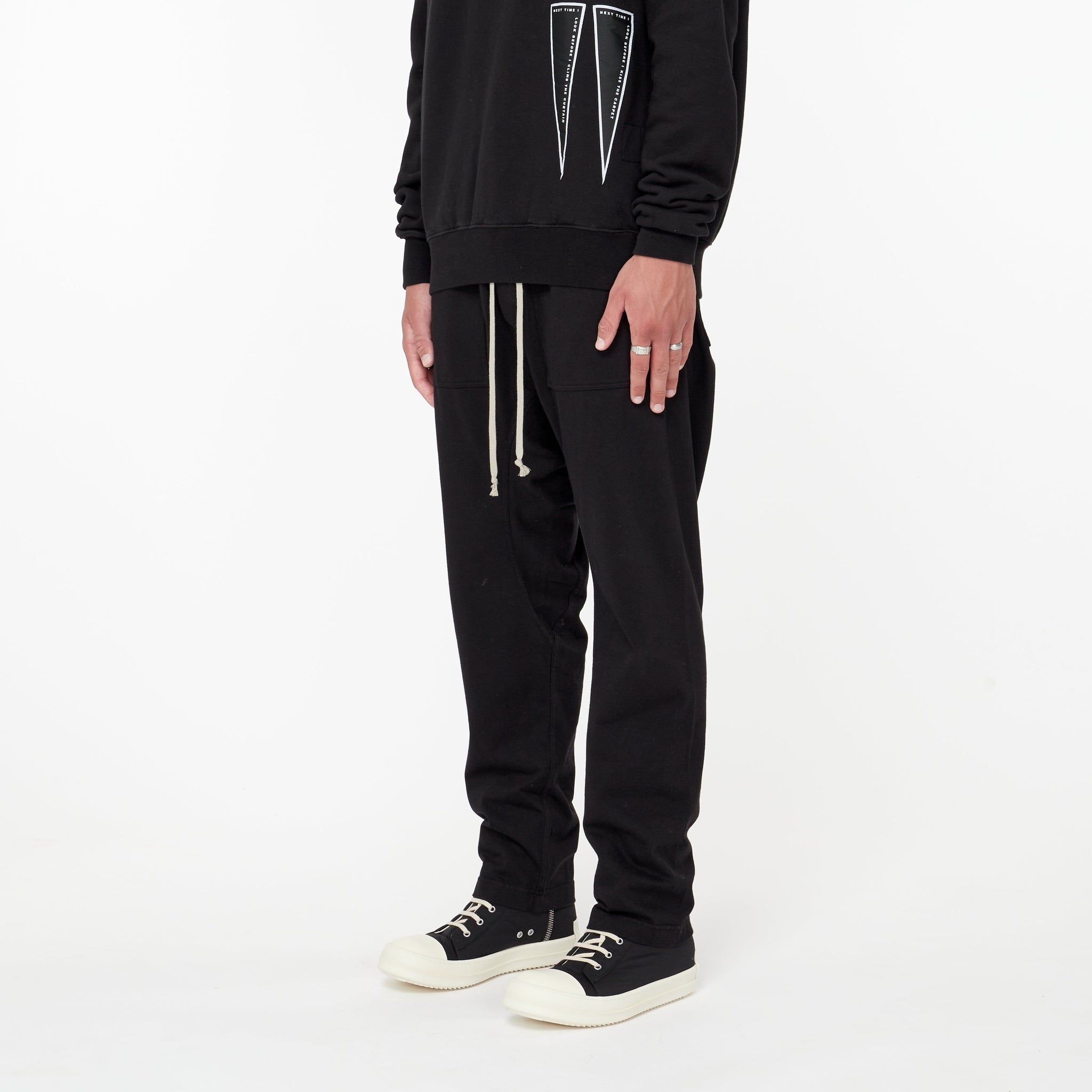 Pantalon Sarouel Noir - Lesthete rick owens drkshdw