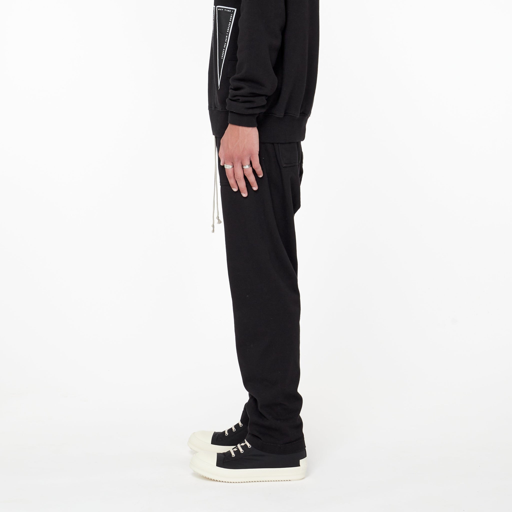 Pantalon Sarouel Noir - Lesthete rick owens drkshdw