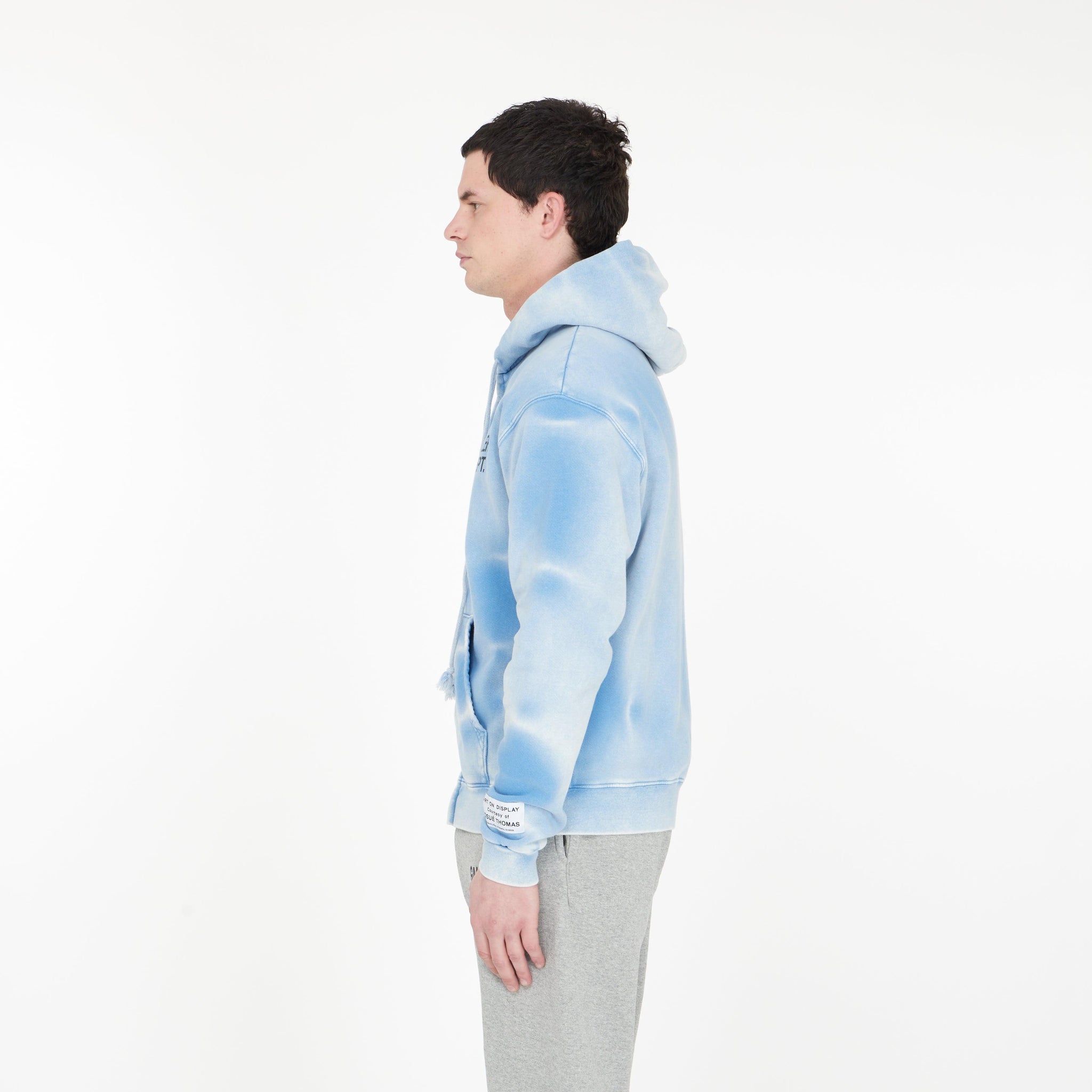 Sunfaded English Logo Zip Up - Lesthete