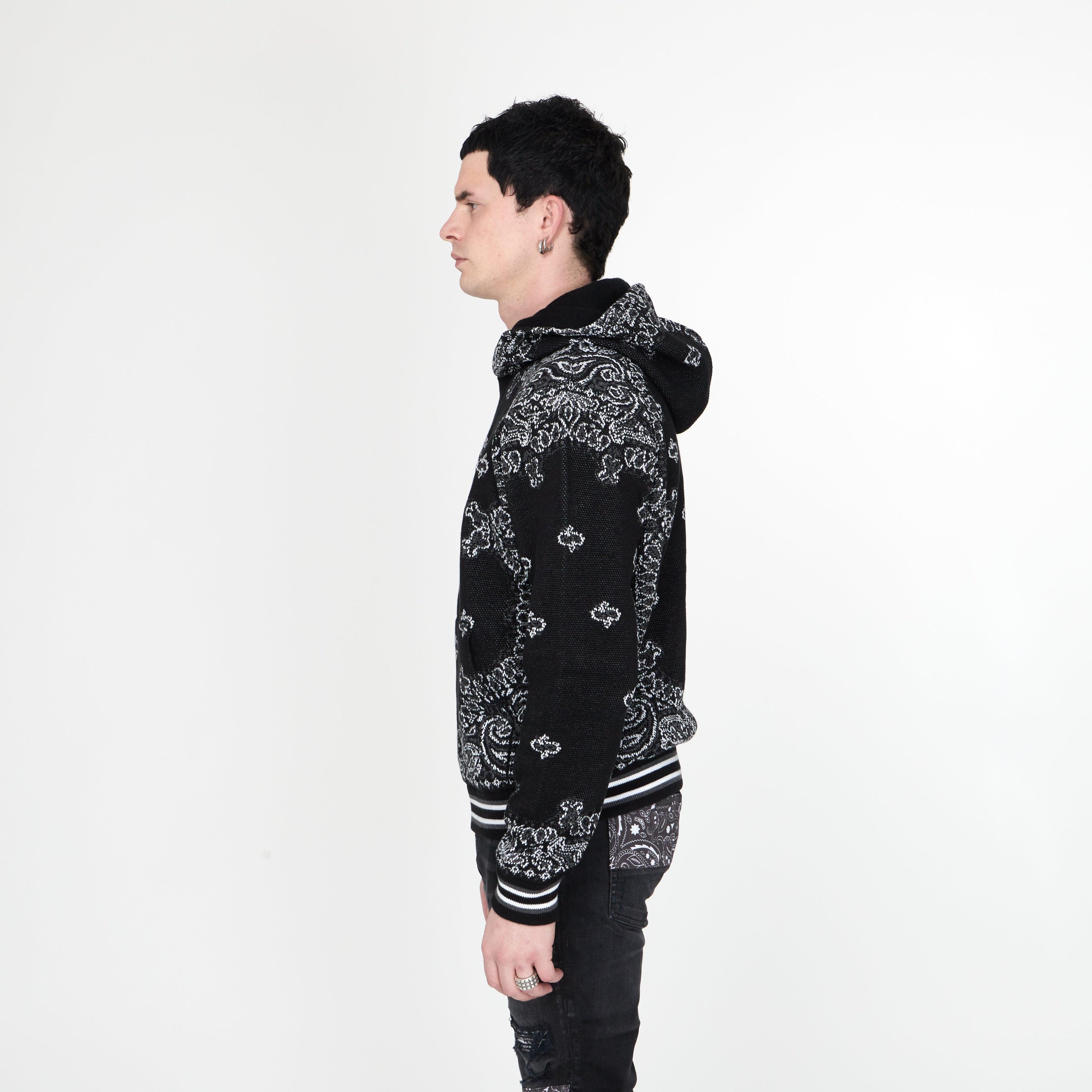 Bandana B-Ball Hoodie - Lesthete