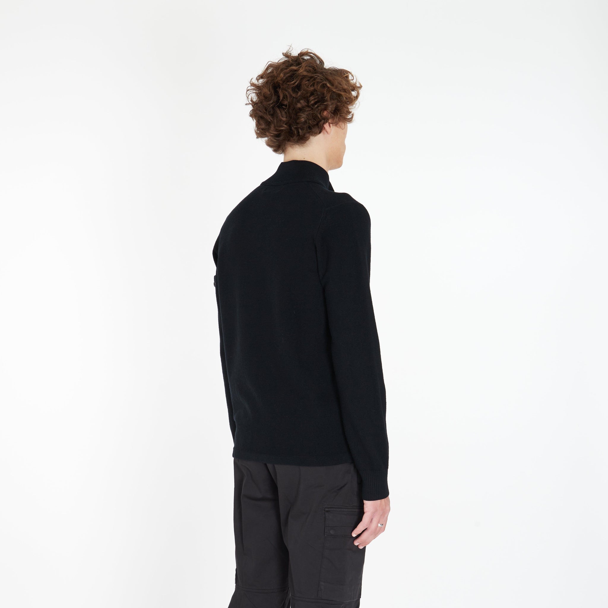 Cardigan à Zip en Maille - Lesthete stone island