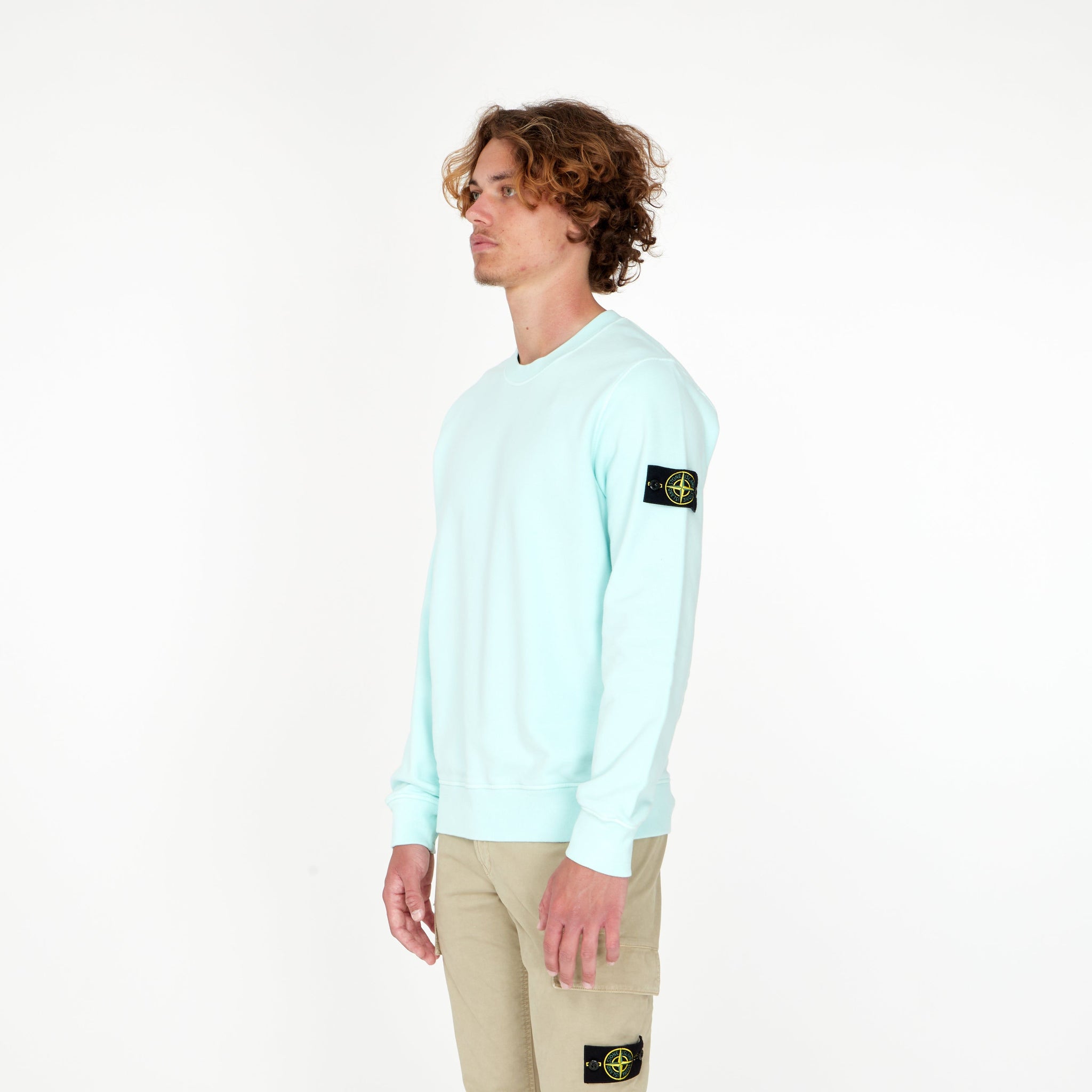 Crewneck Bleu Ciel - Lesthete stone island