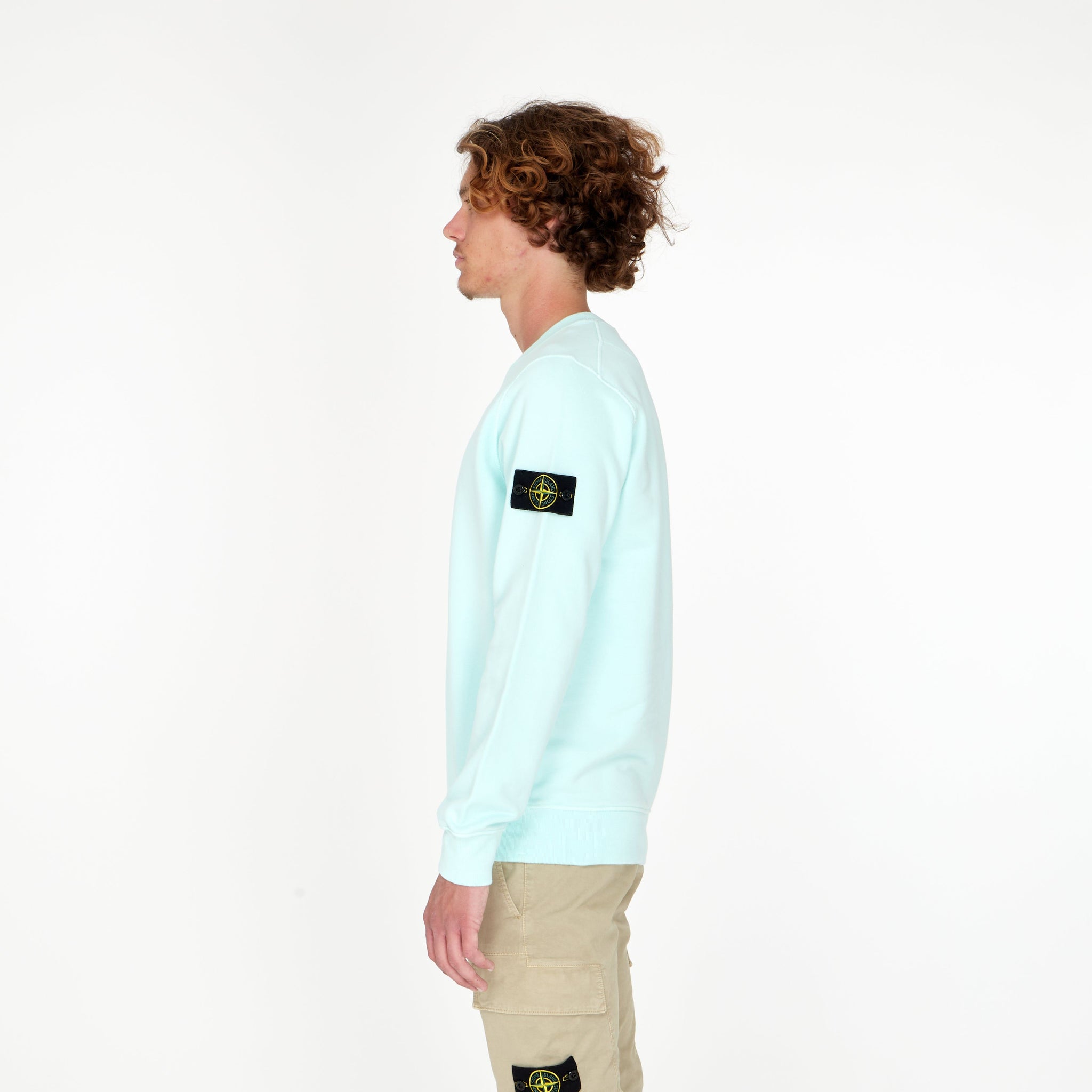 Crewneck Bleu Ciel - Lesthete stone island